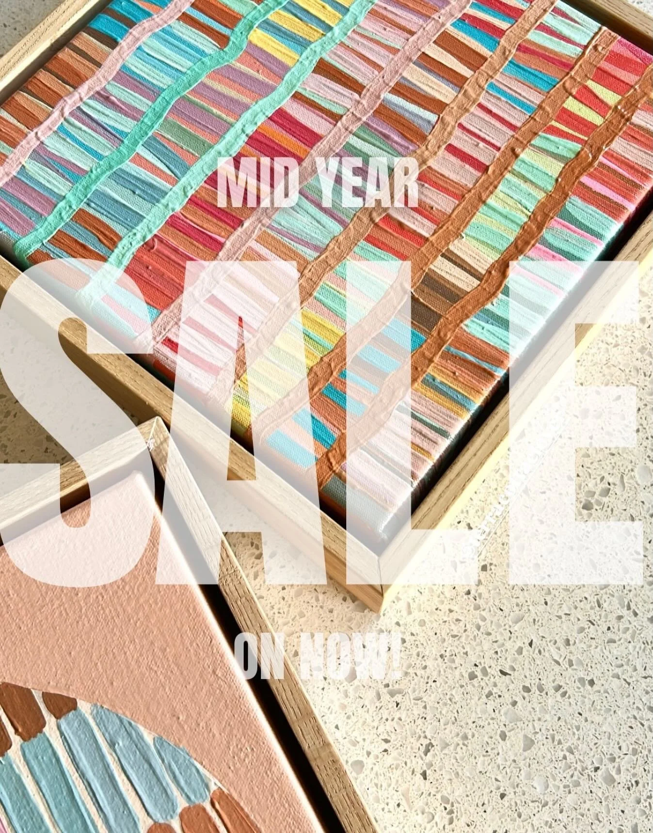 ICYMI&hellip;. UP TO 40% OFF SITE-WIDE!!! ❤️&zwj;🔥🌸 Check out my website for some amazing discounted original artwork. Sale ends Monday 8pm xo