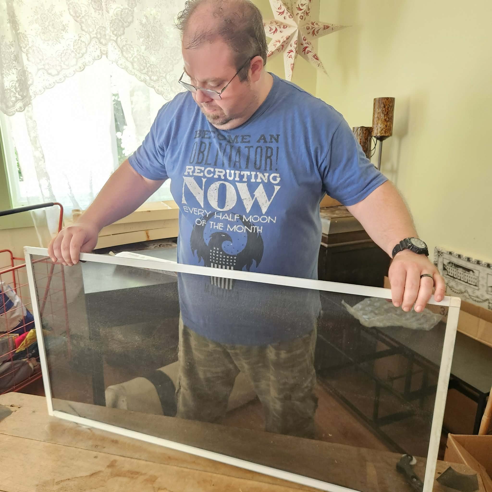 Fixer Upper                Tip Series I:                         Window Screen Repair