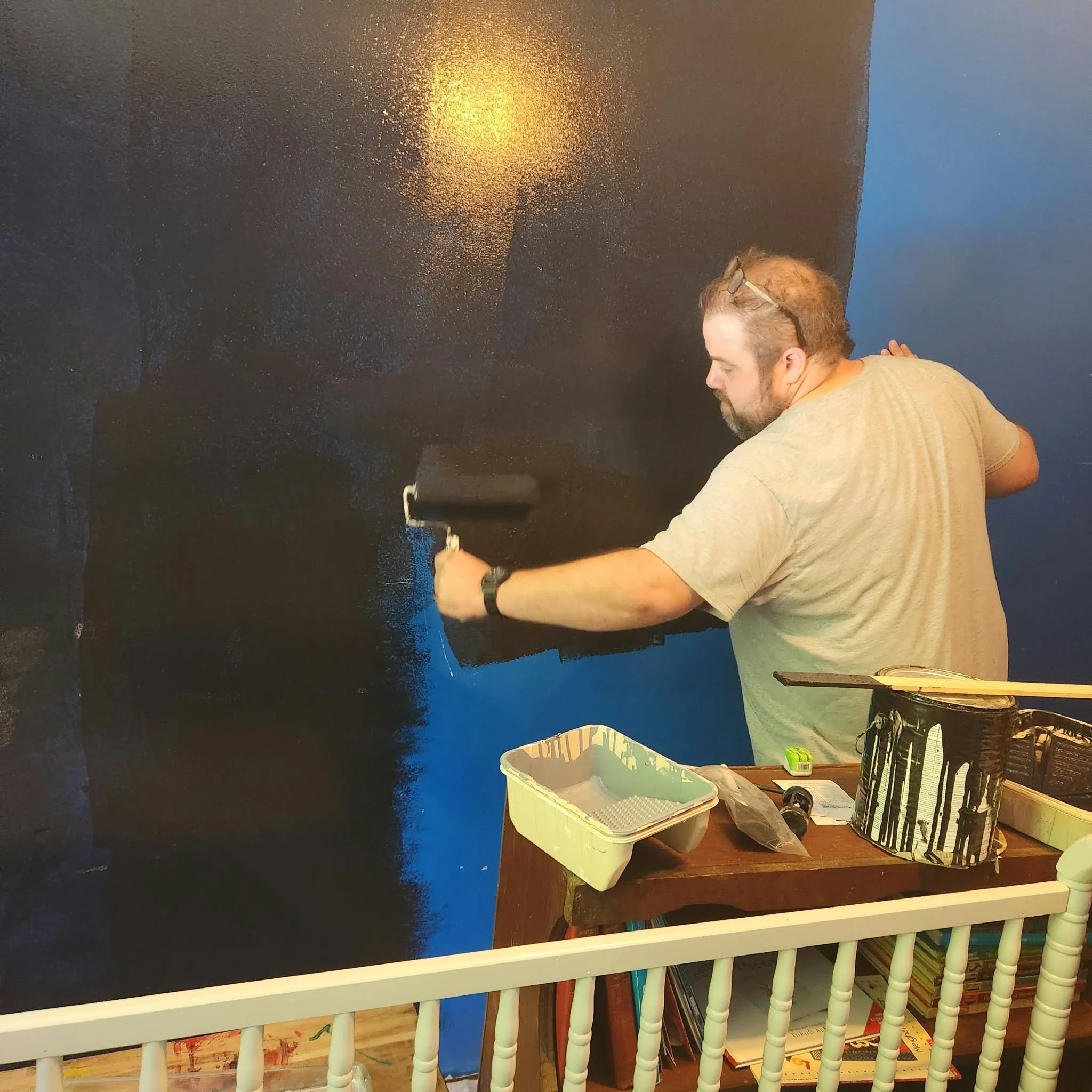 How to Paint a Room with a Toddler (and Actually Get Something Done)