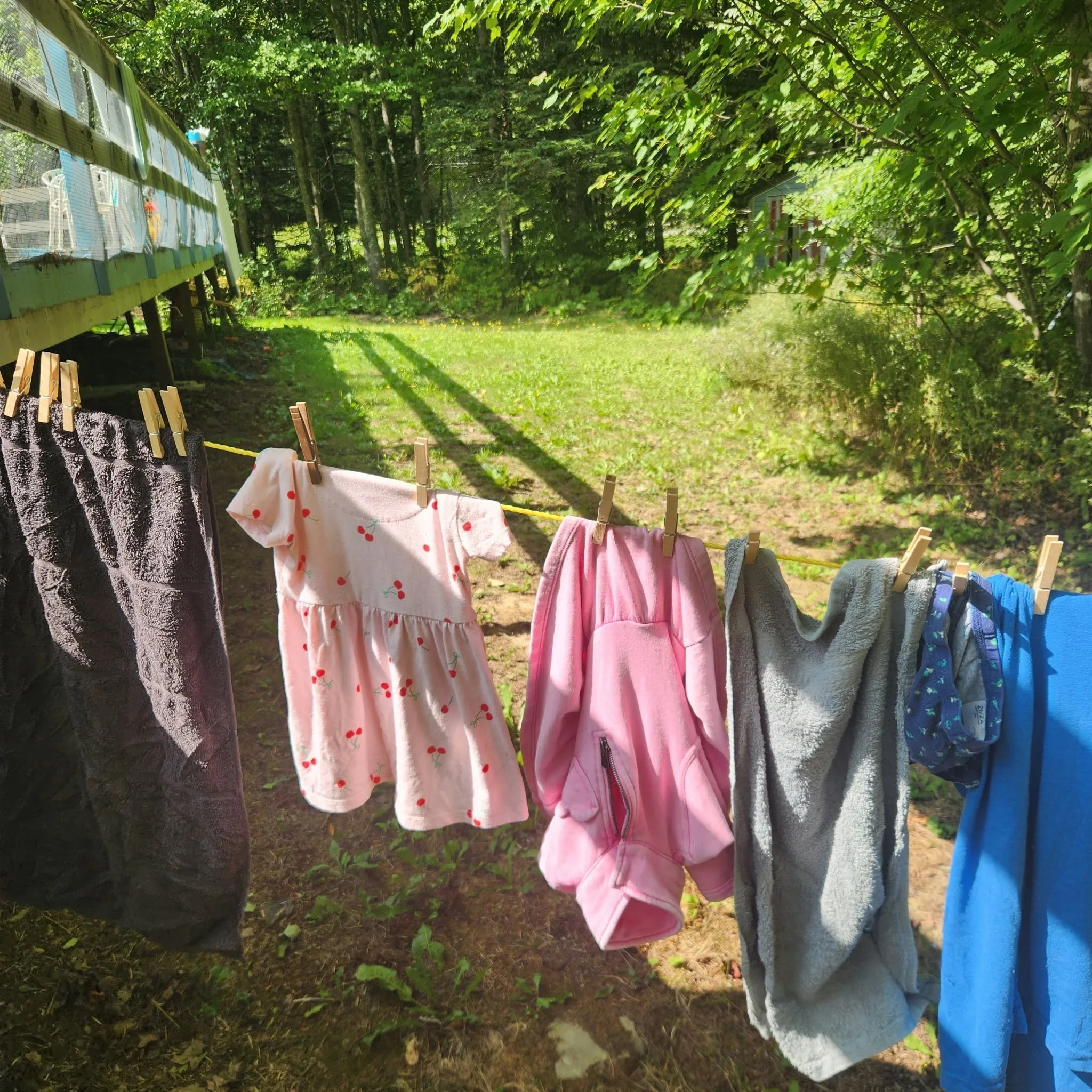Why I Love Having a Laundry Line