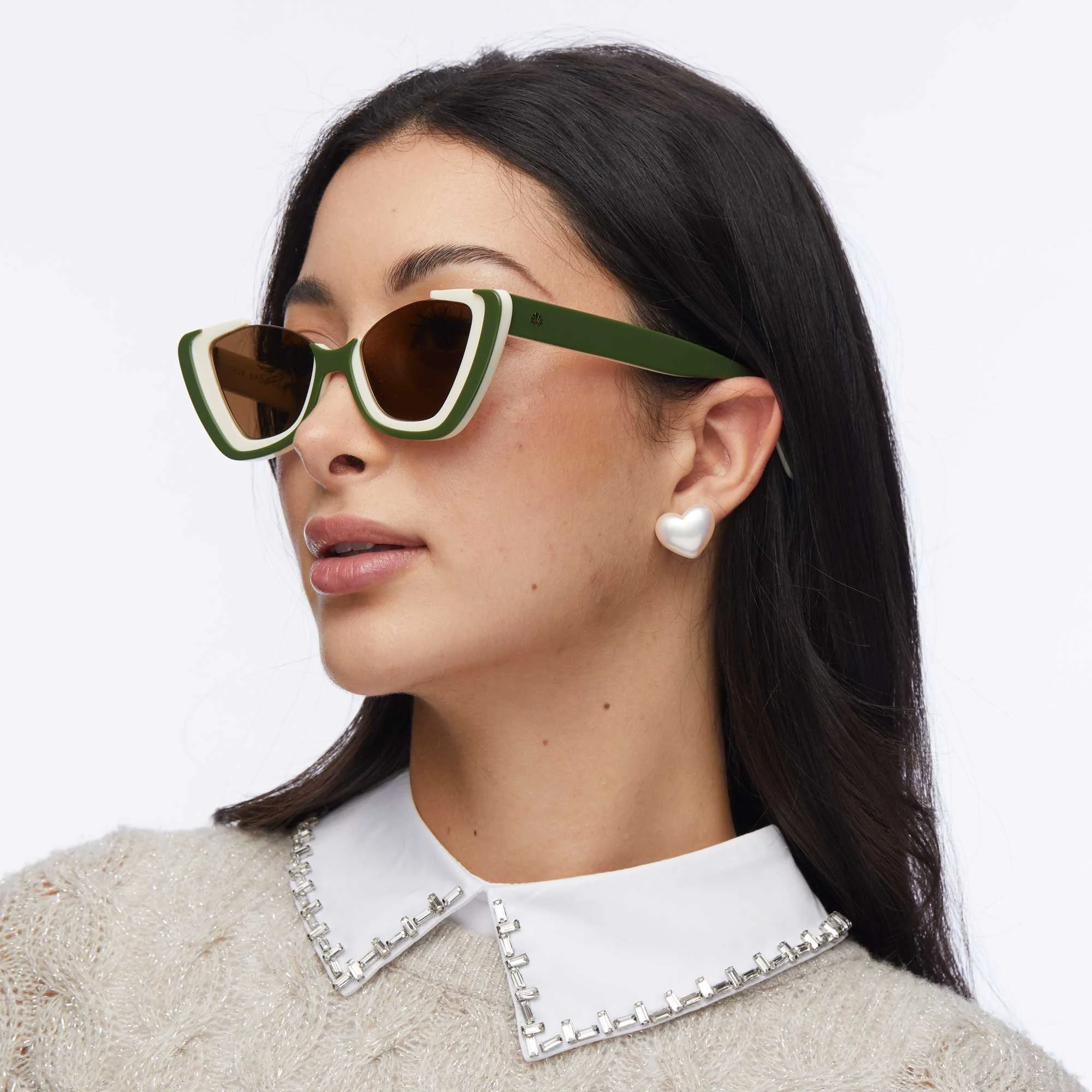 Lele Sadoughi - Sage Brickell Cat Sunglasses
