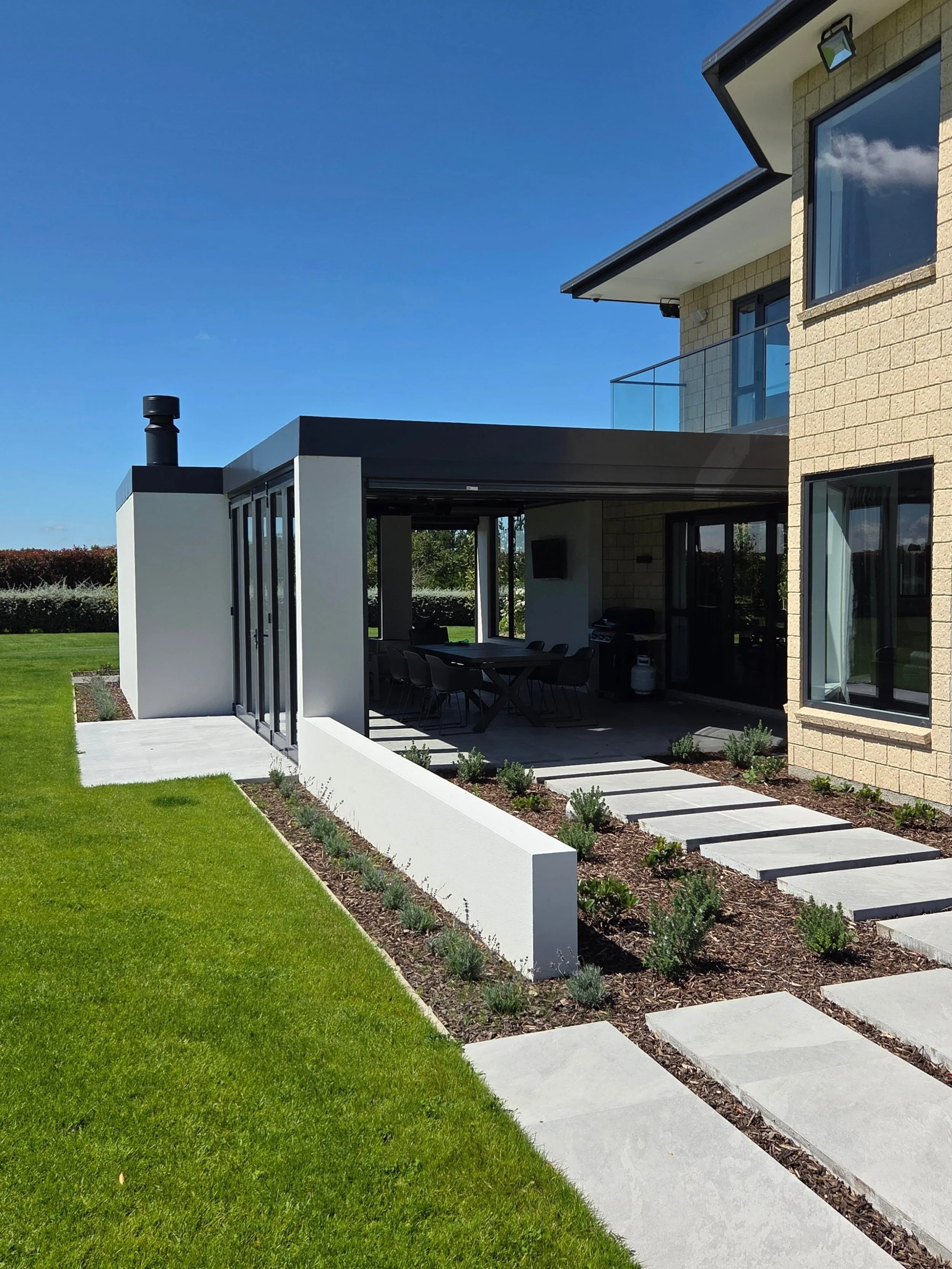 A project we assisted in constructing last year. 

​Our team handled the structural bones from the ground up. Starting with the set out, we completed the site clearance, excavation and foundation work, block laying, site concrete for tiles, exposed a