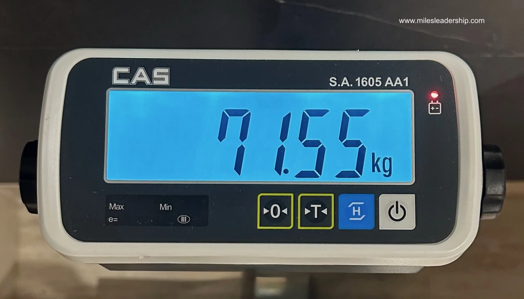  “Miles, you look fantastic.”