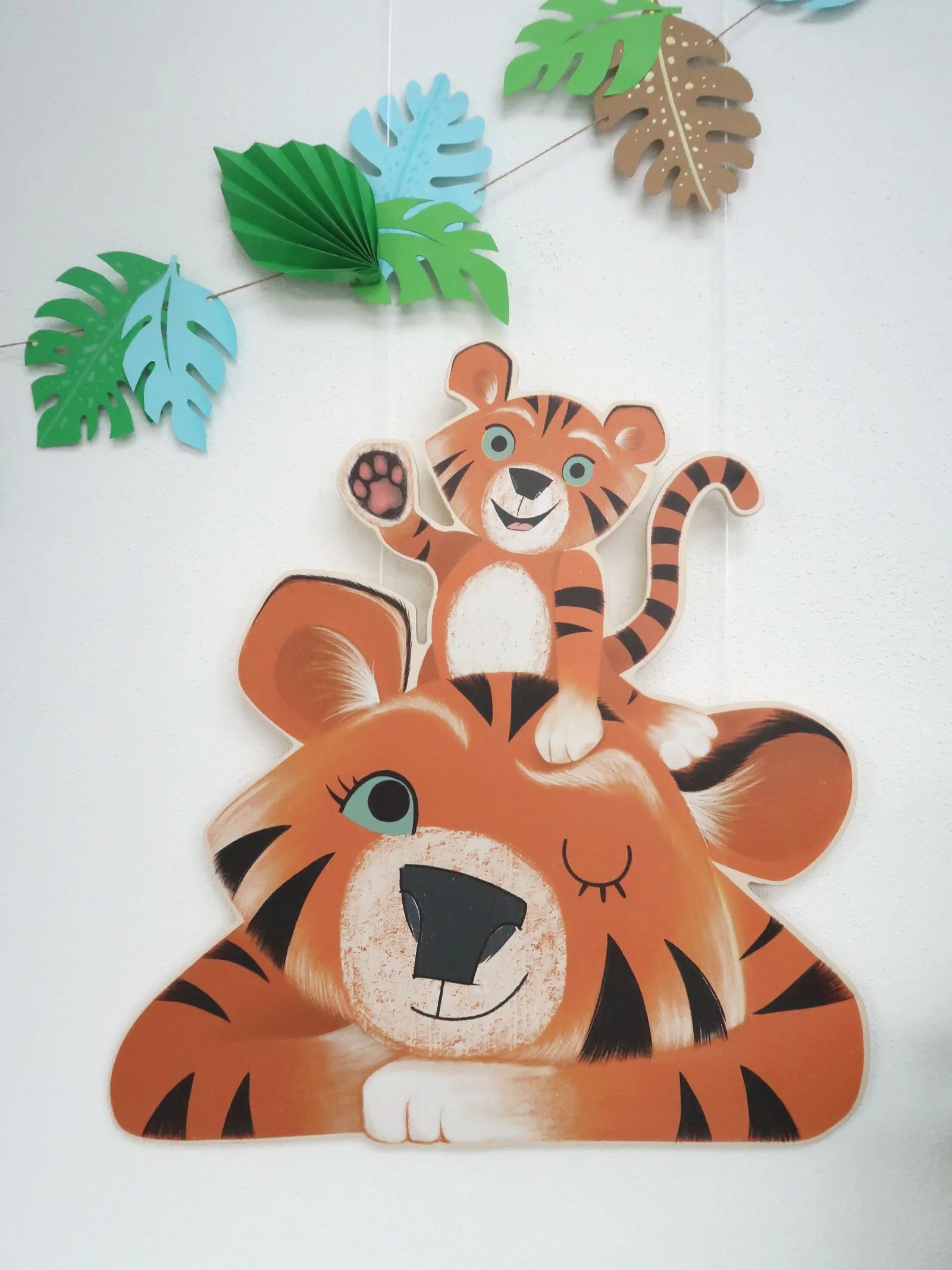 Dschungel-Wimpelkette: Abenteuer fürs Kinderzimmer