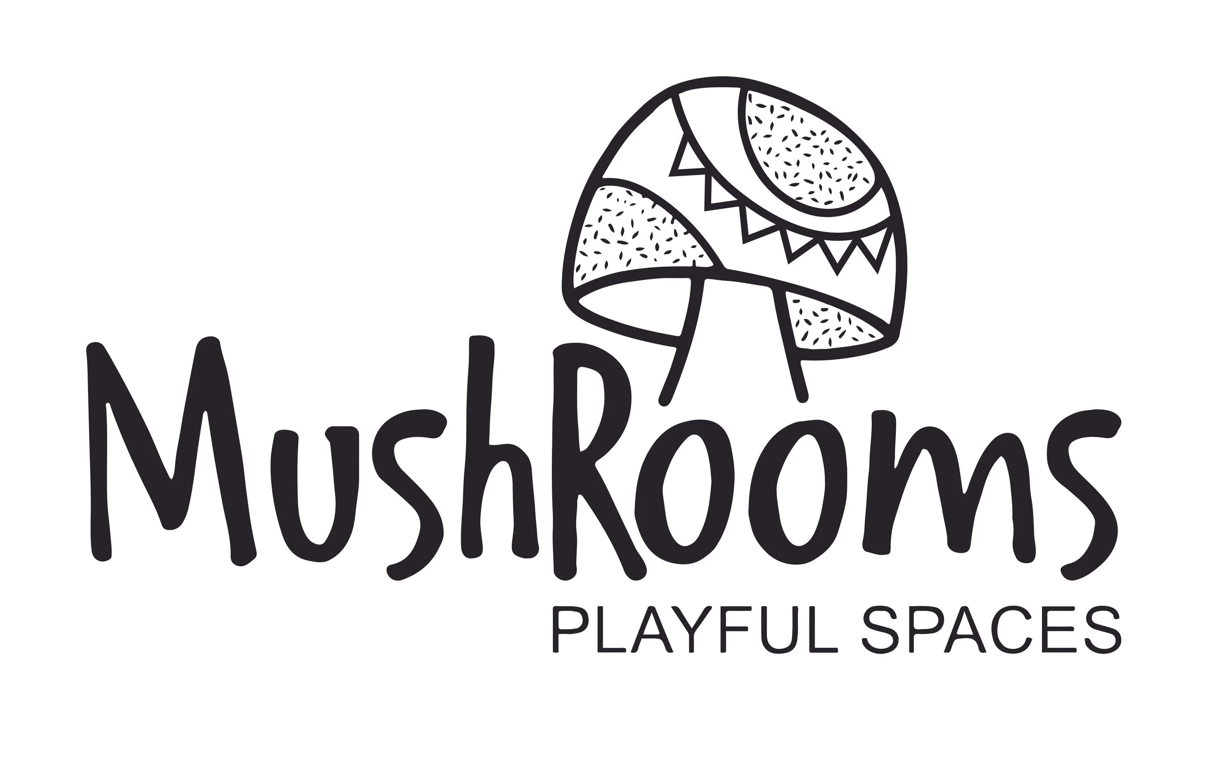 Logo Mushrooms Playful Spaces Kinderzimmer Deko