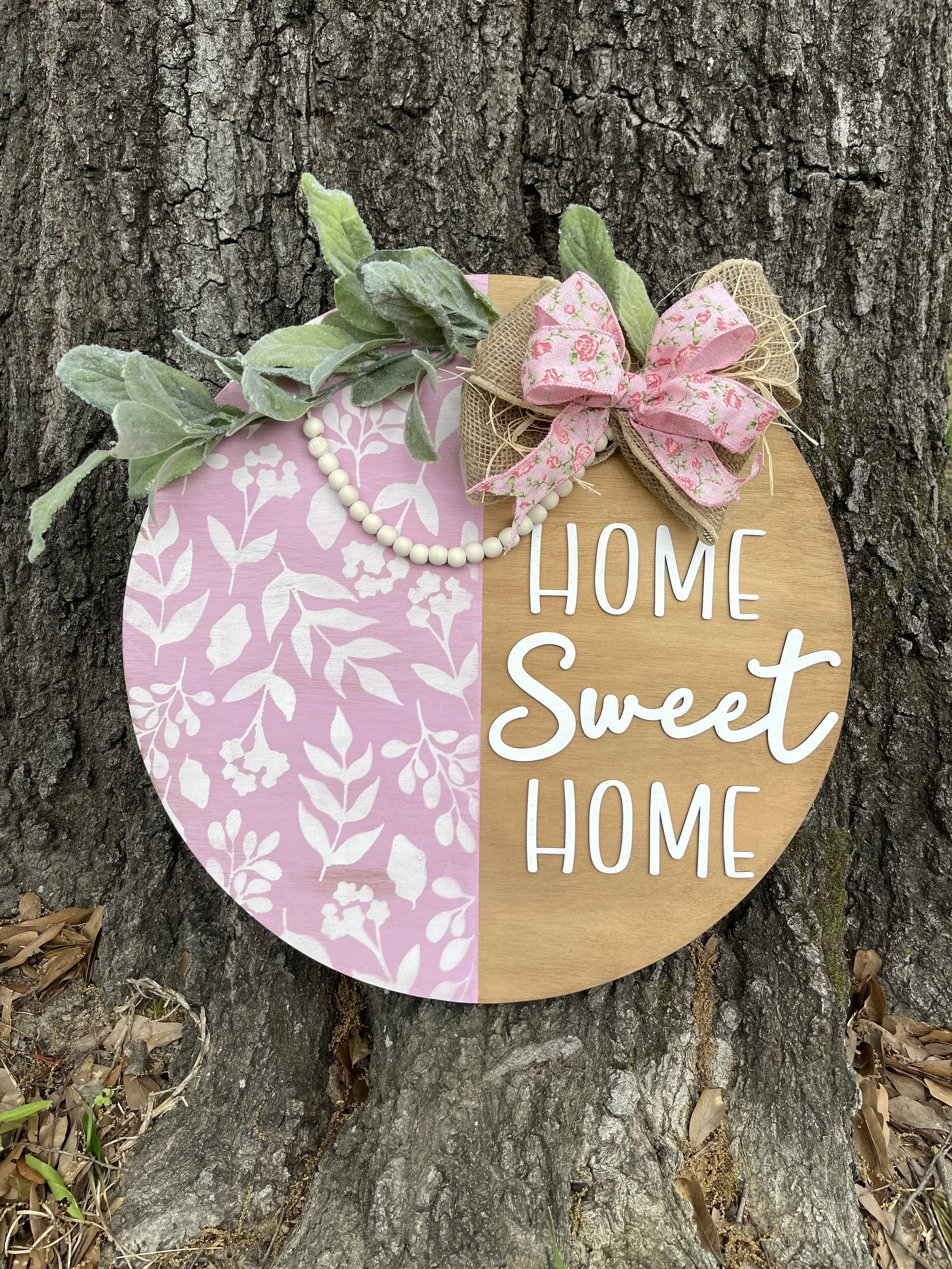 Floral Home Sweet Home