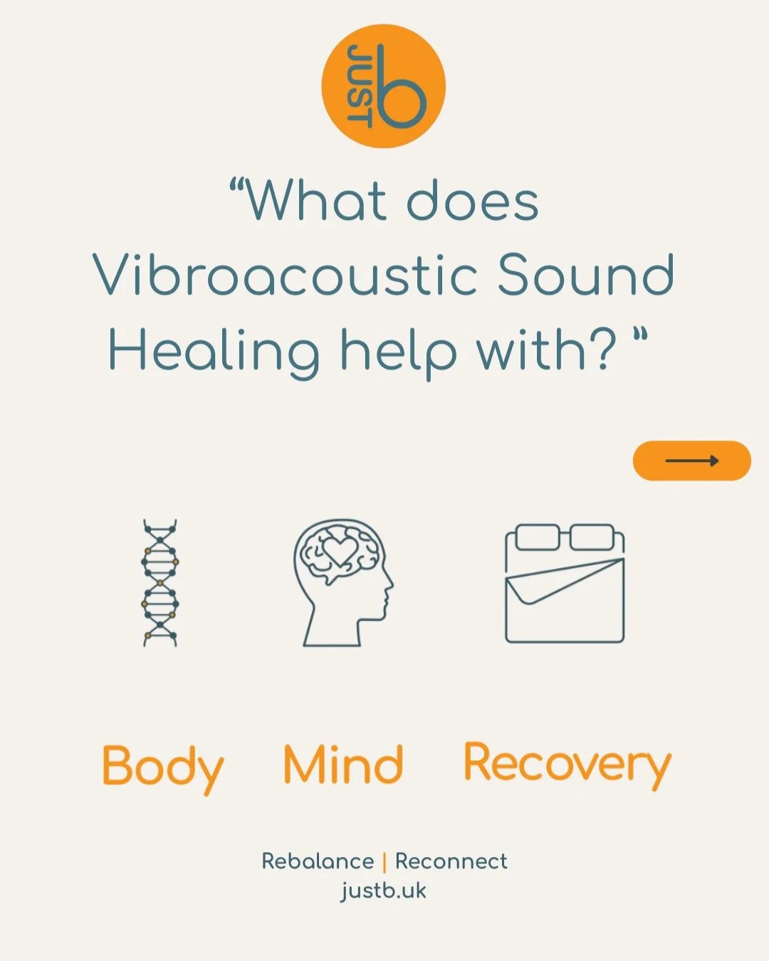 Sound and vibration have a way of reaching places words can&rsquo;t.

Vibroacoustic therapy can help calm the nervous system, ease anxiety, reduce physical tension and support emotional balance &mdash; offering space to truly rest.

If you&rsquo;re f