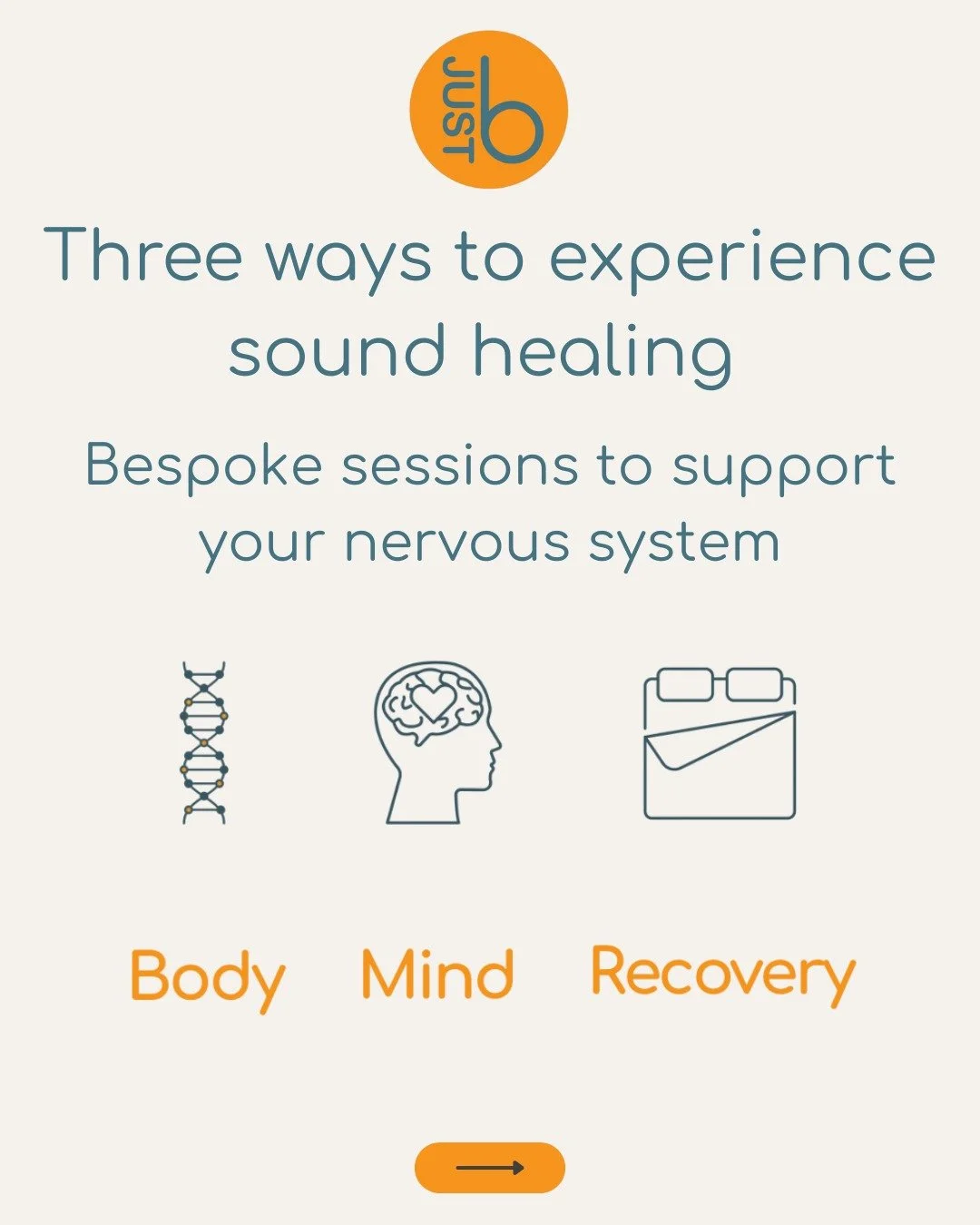 Vibroacoustic sound healing sessions are bespoke, shaped around how you&rsquo;re feeling and what you need on the day.

Whether you&rsquo;re visiting for the first time, looking for deeper ongoing support, or simply needing a shorter reset, there&rsq
