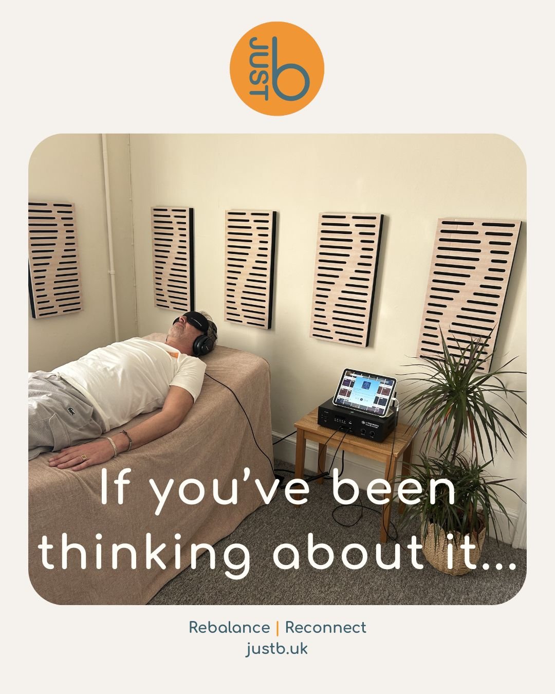 Sometimes the longest part of the process is the thinking.

If you&rsquo;ve been quietly considering trying vibroacoustic sound therapy, this is a reminder that it doesn&rsquo;t need to be complicated.

First-time sessions are currently offered with 