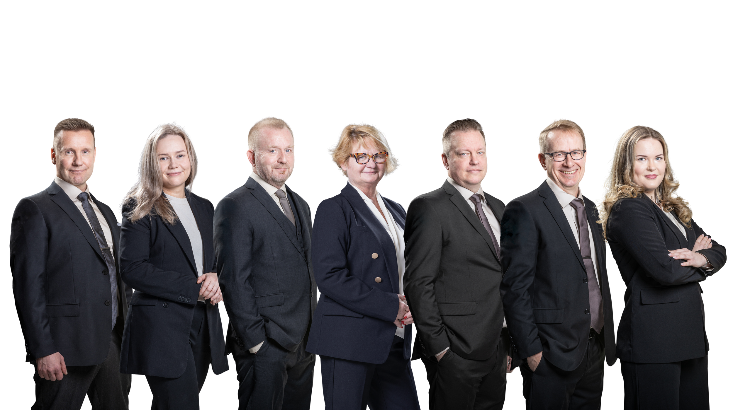 Asianajotoimisto Petteri Keinänen Oy:n henkilökuntaa.