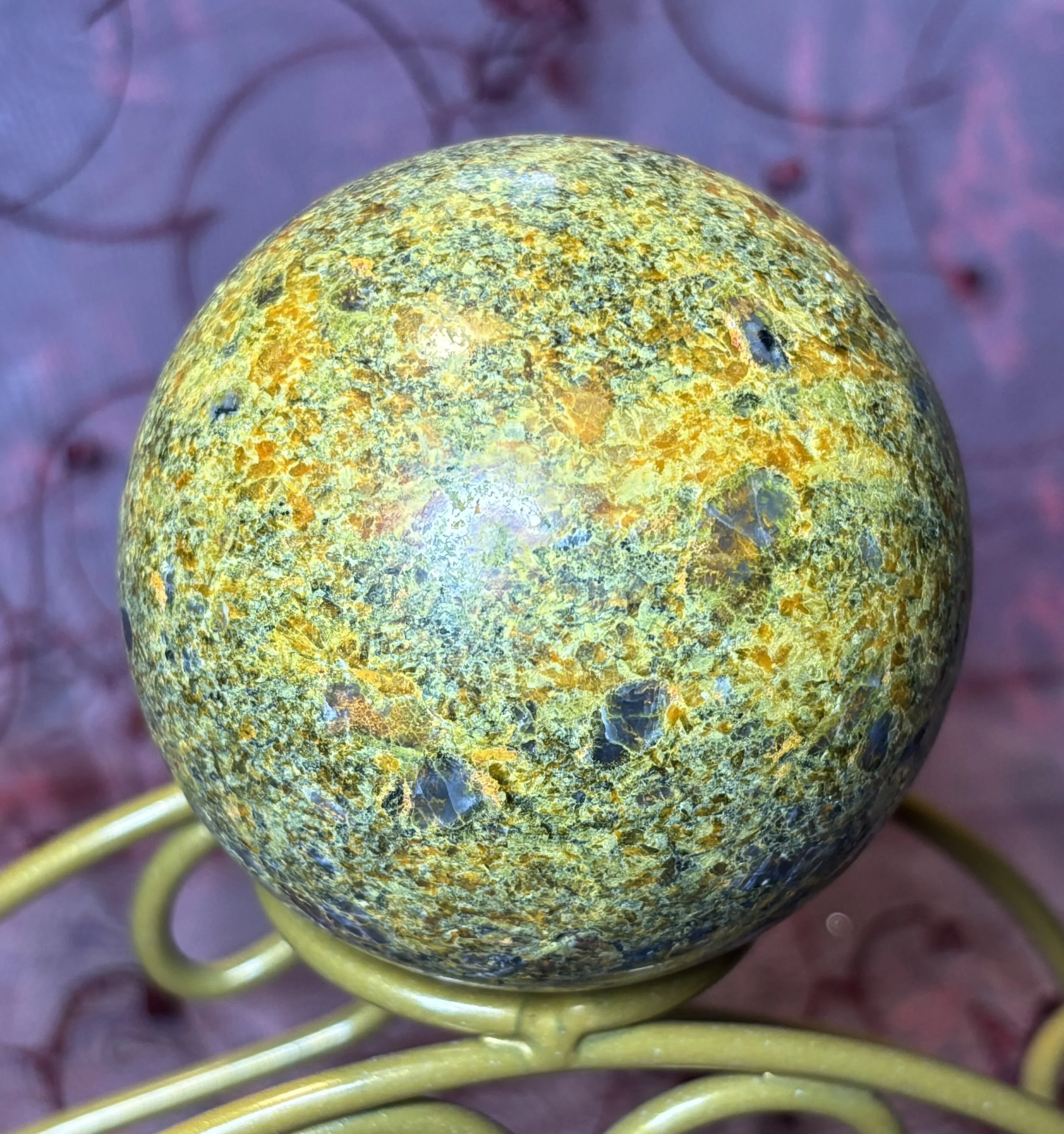 Green Opal Sphere