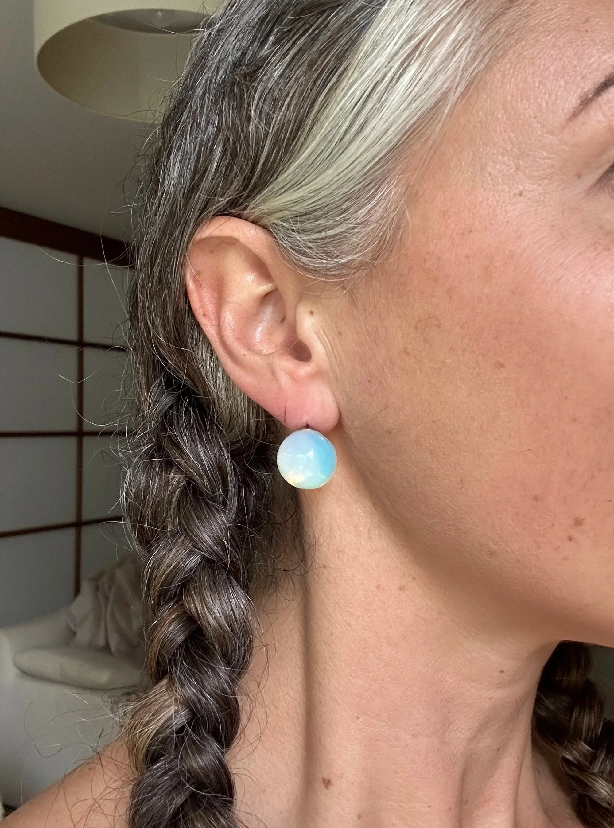 Opalite 925 studs