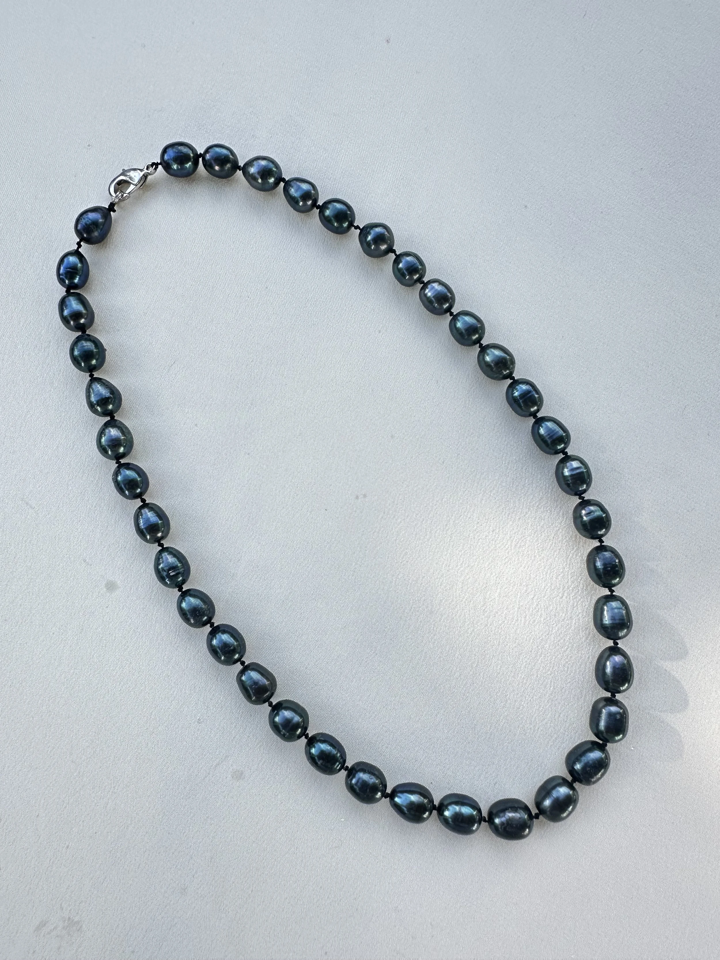 Vintage hand-knotted pearls