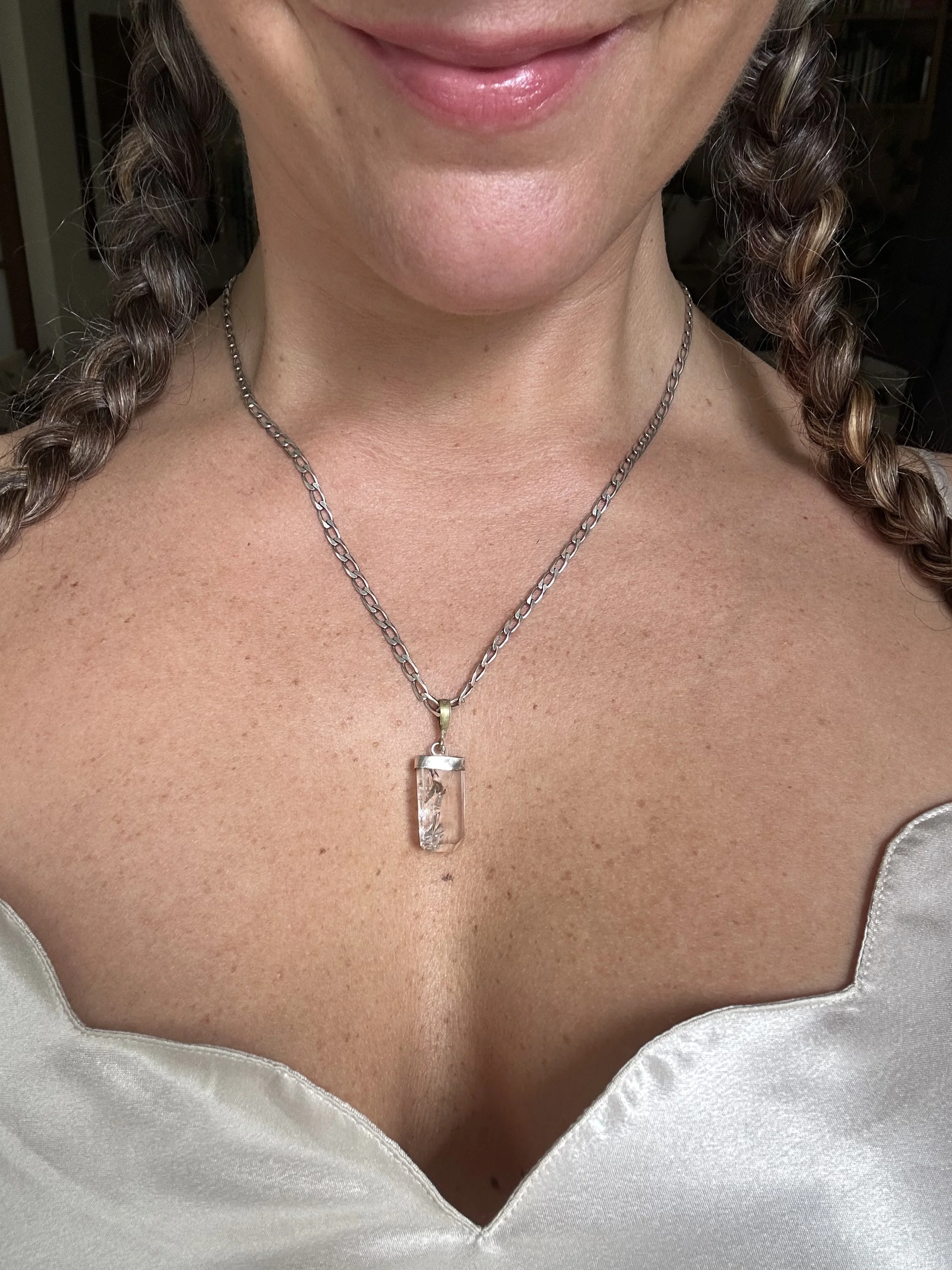 Vintage sterling curb chain