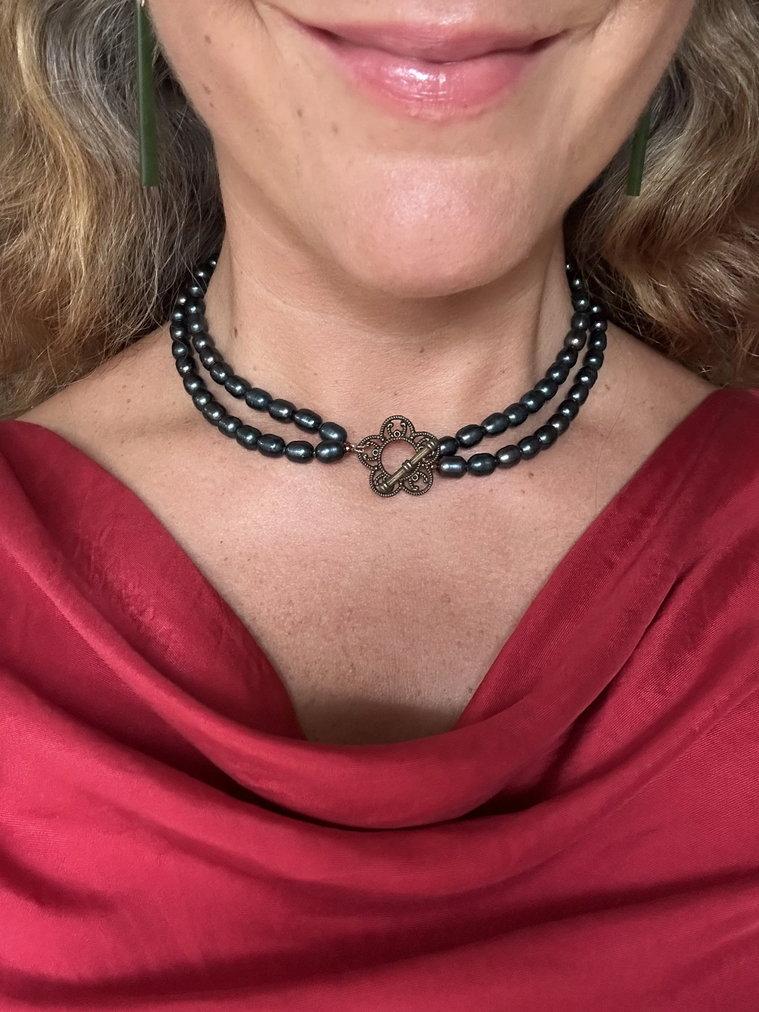 Vintage freshwater pearl necklace