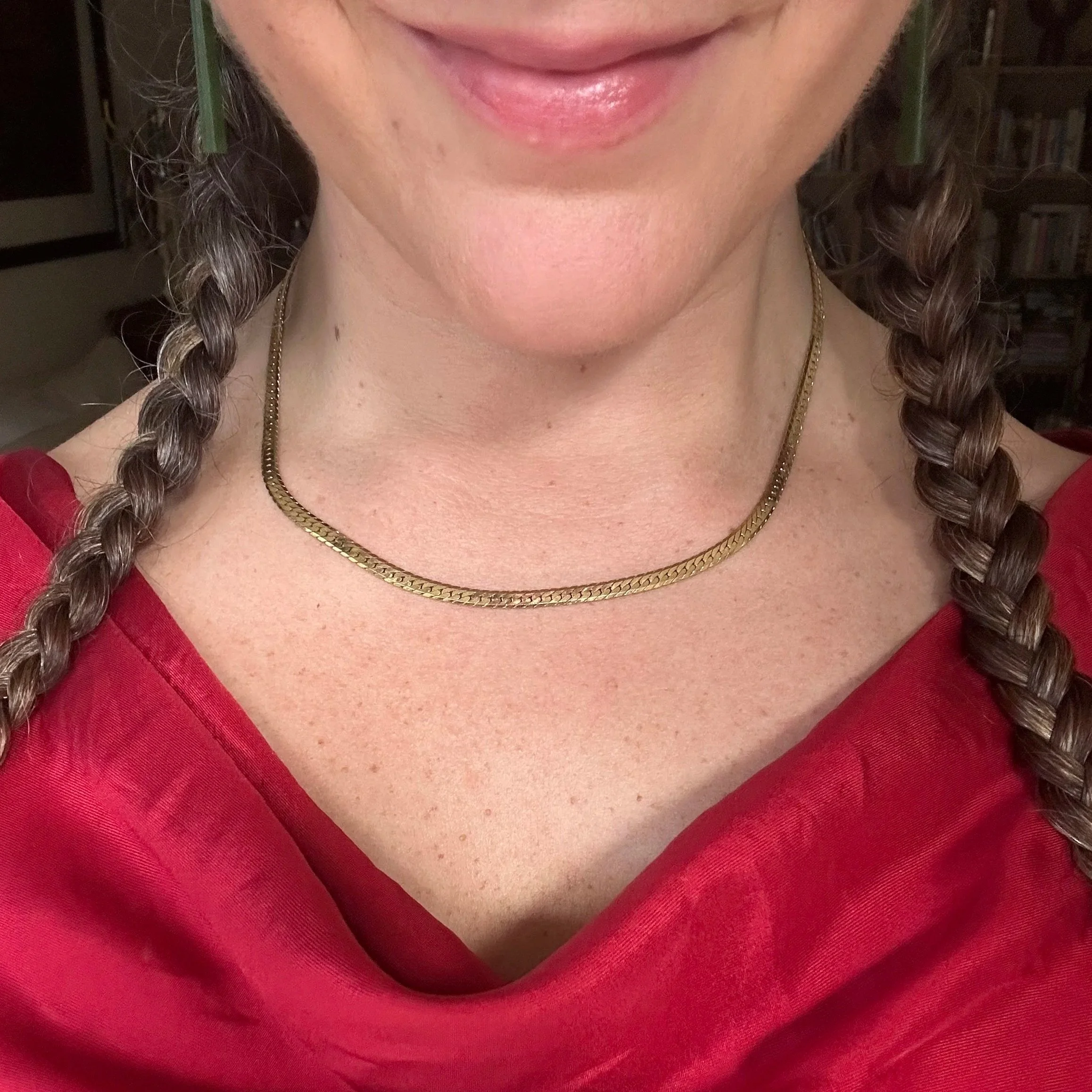 Vintage gold vermeil / plated / tone chains