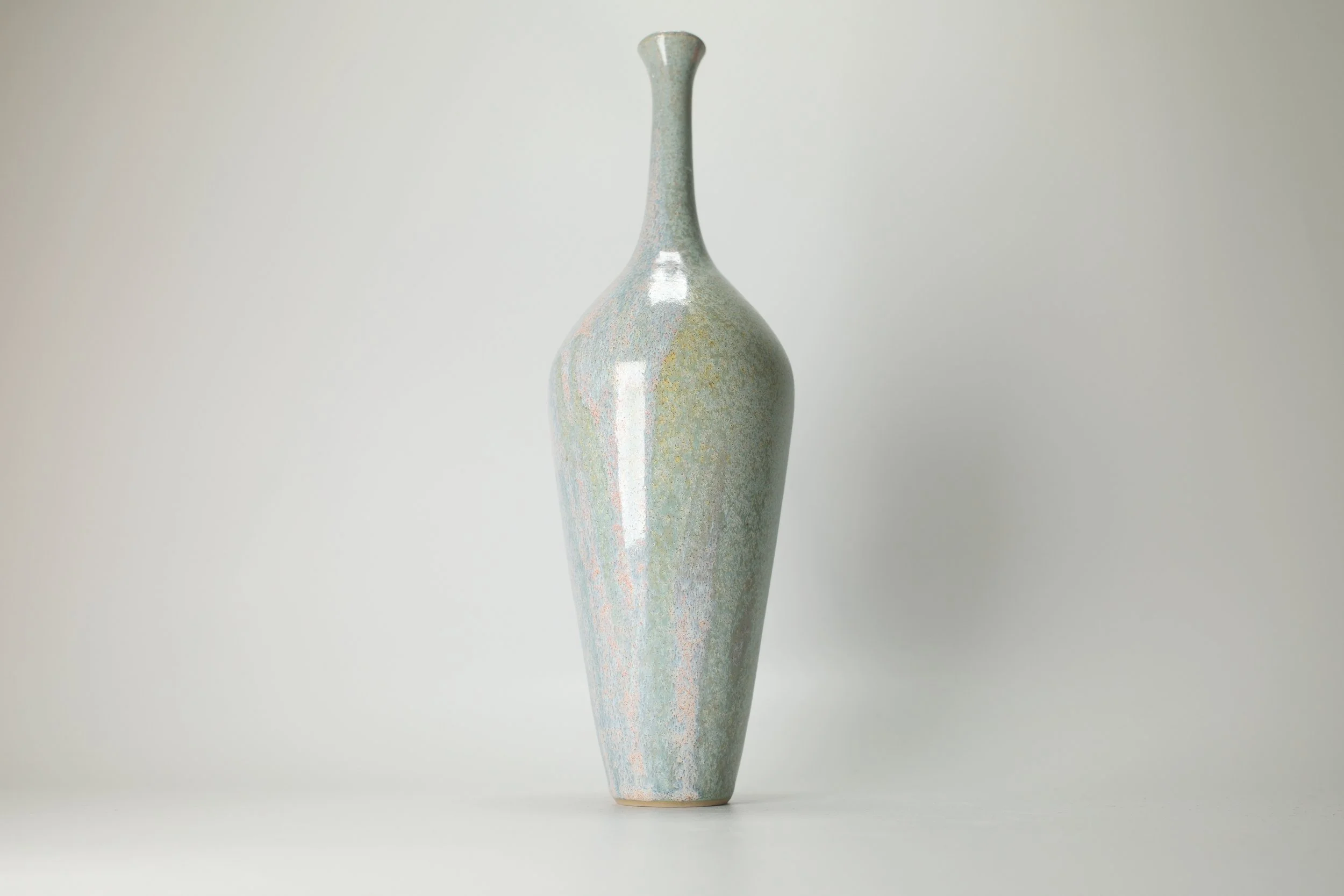 Slim Tall Vase with Flared Lip No. 57