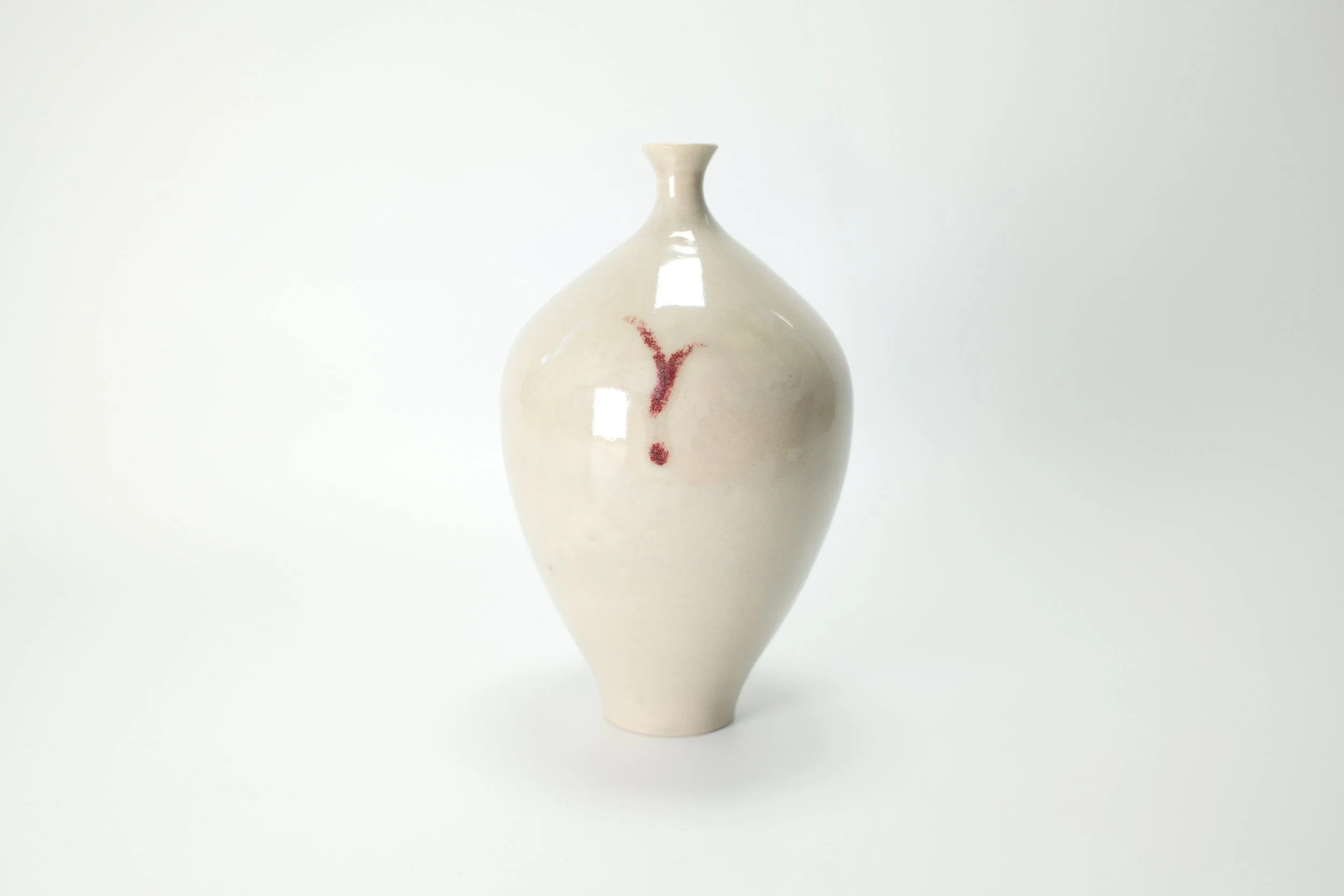 Cream Bottle with Red Drip No. 52