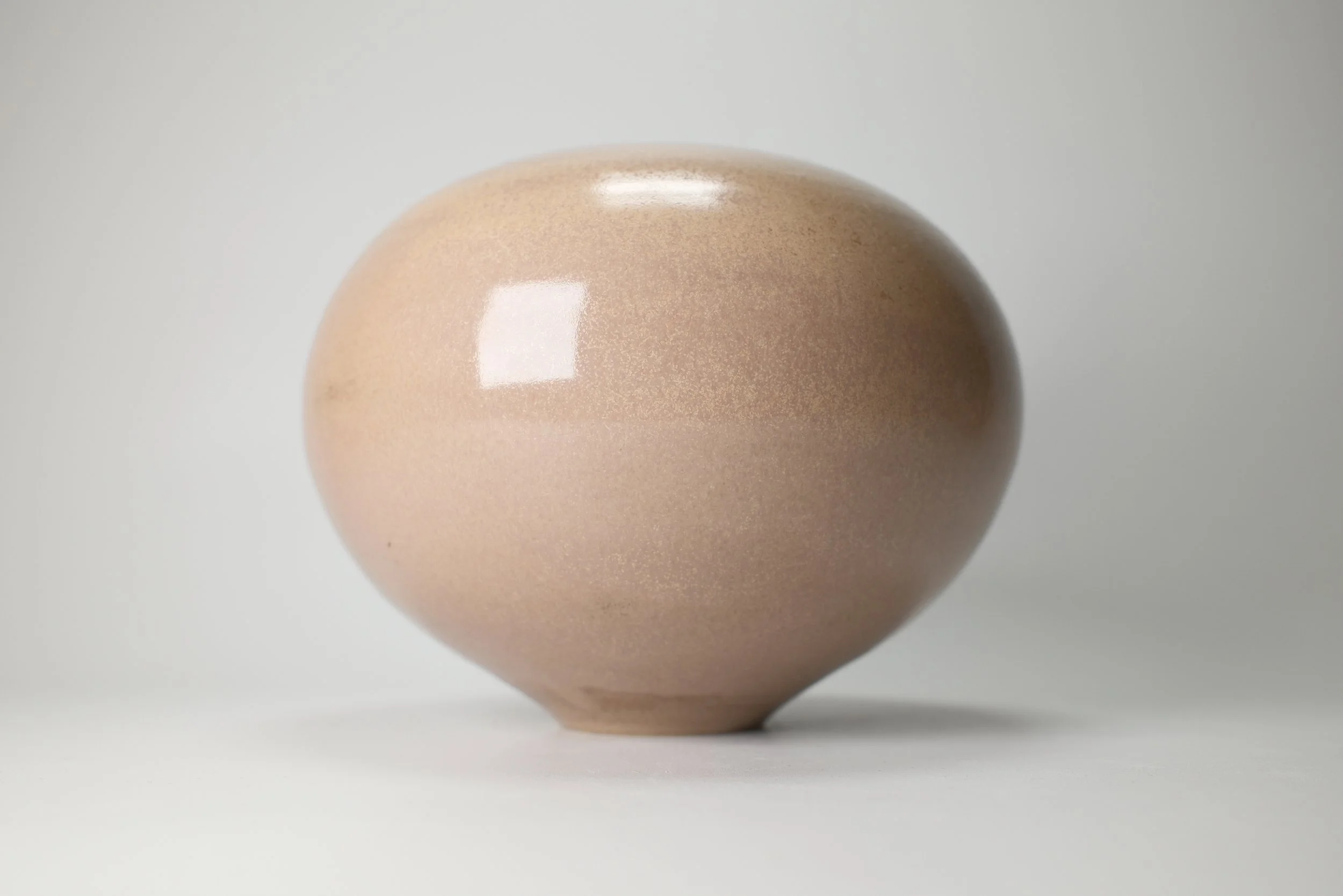 Low Pebble Bottle with Tiny Mouth No. 13