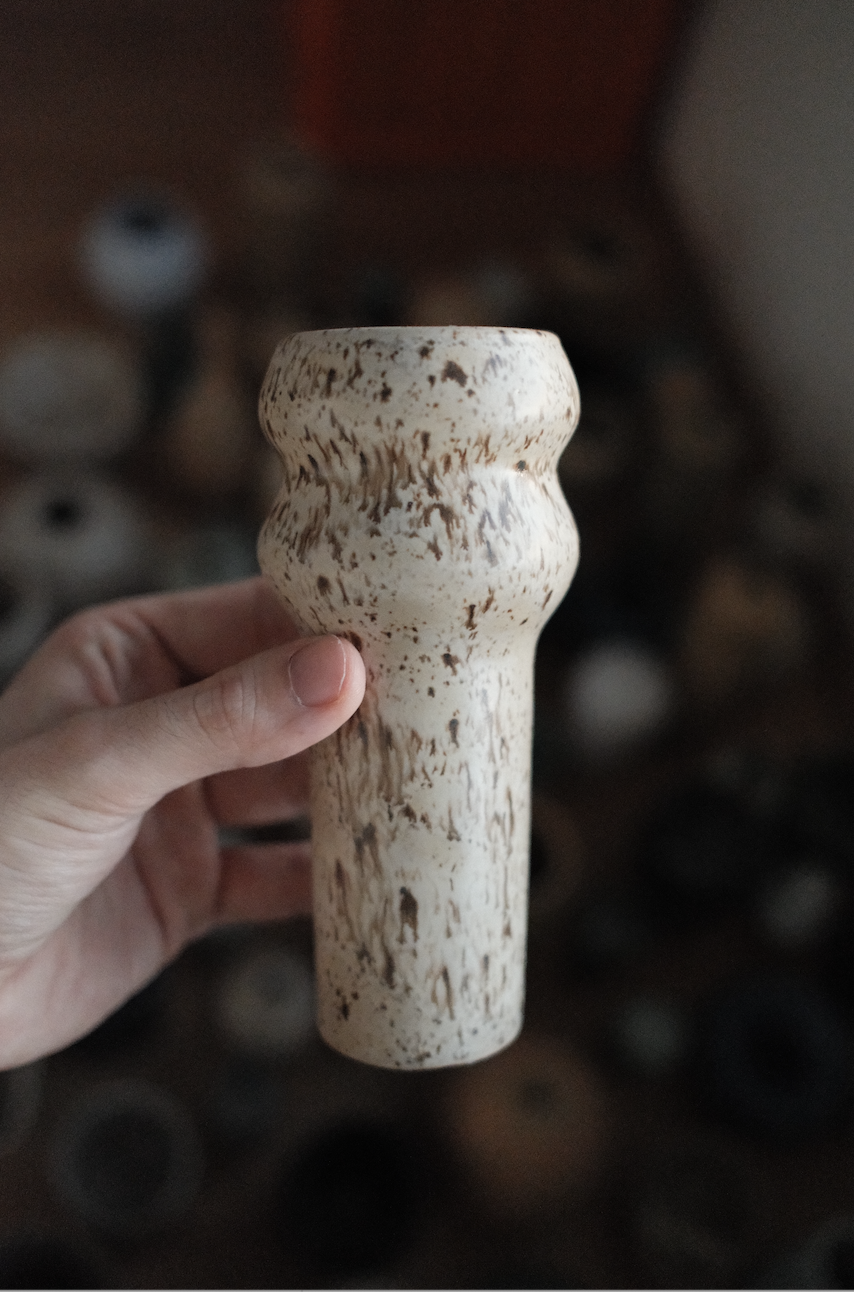 Speckled Column Vase No. 70
