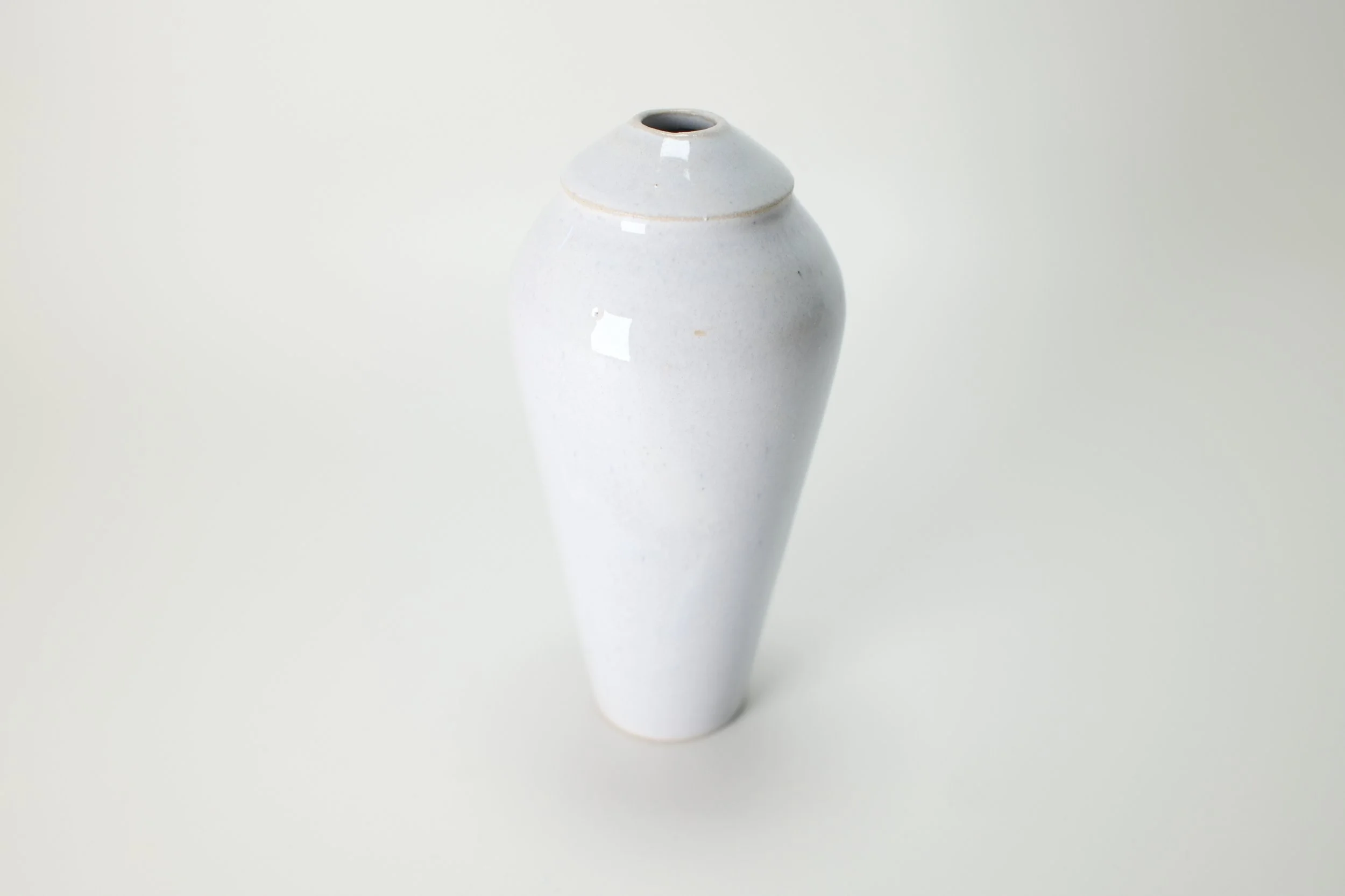Slim White Vase No. 3