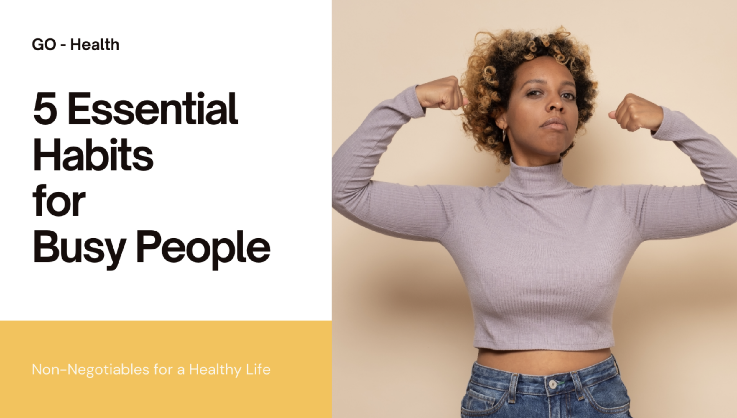 5 Essential HABBITS FOR BUSY PEOPLE