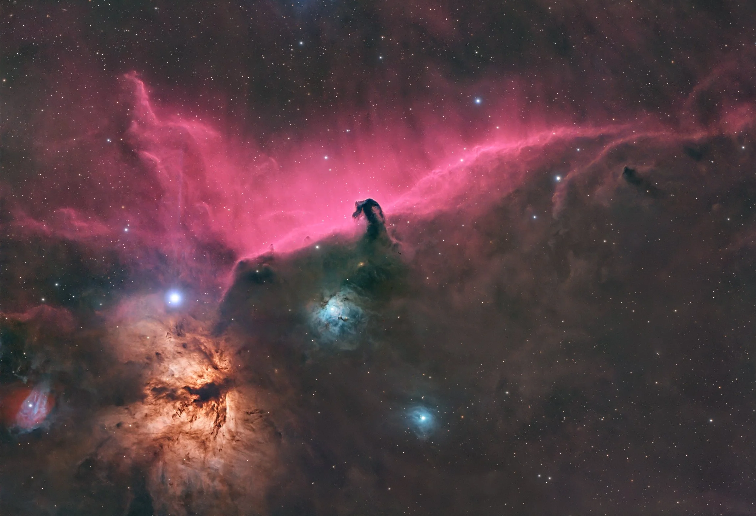 The Horshead Nebula in Orion