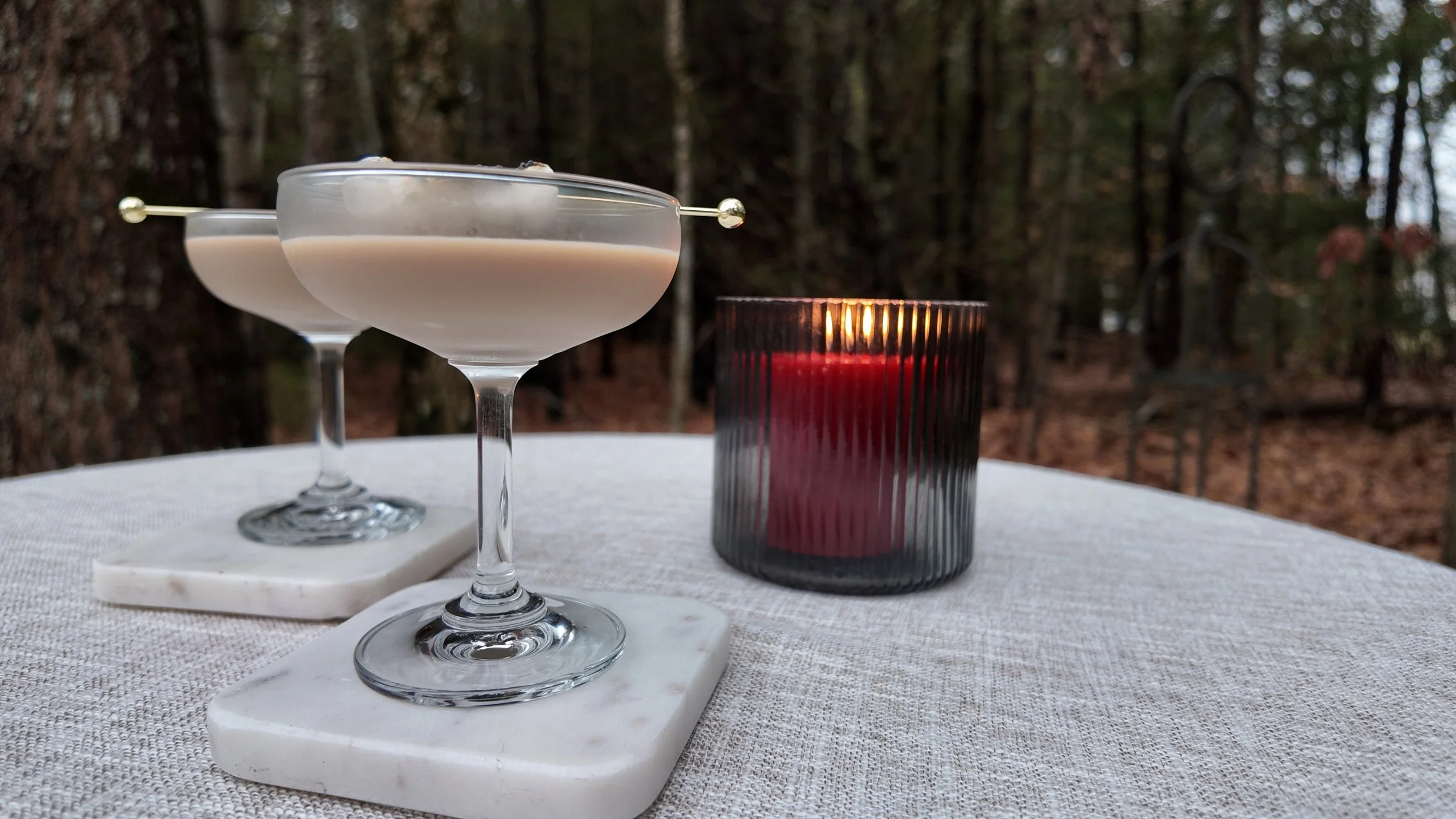 Coupe Martini Toasting Glassware Rental