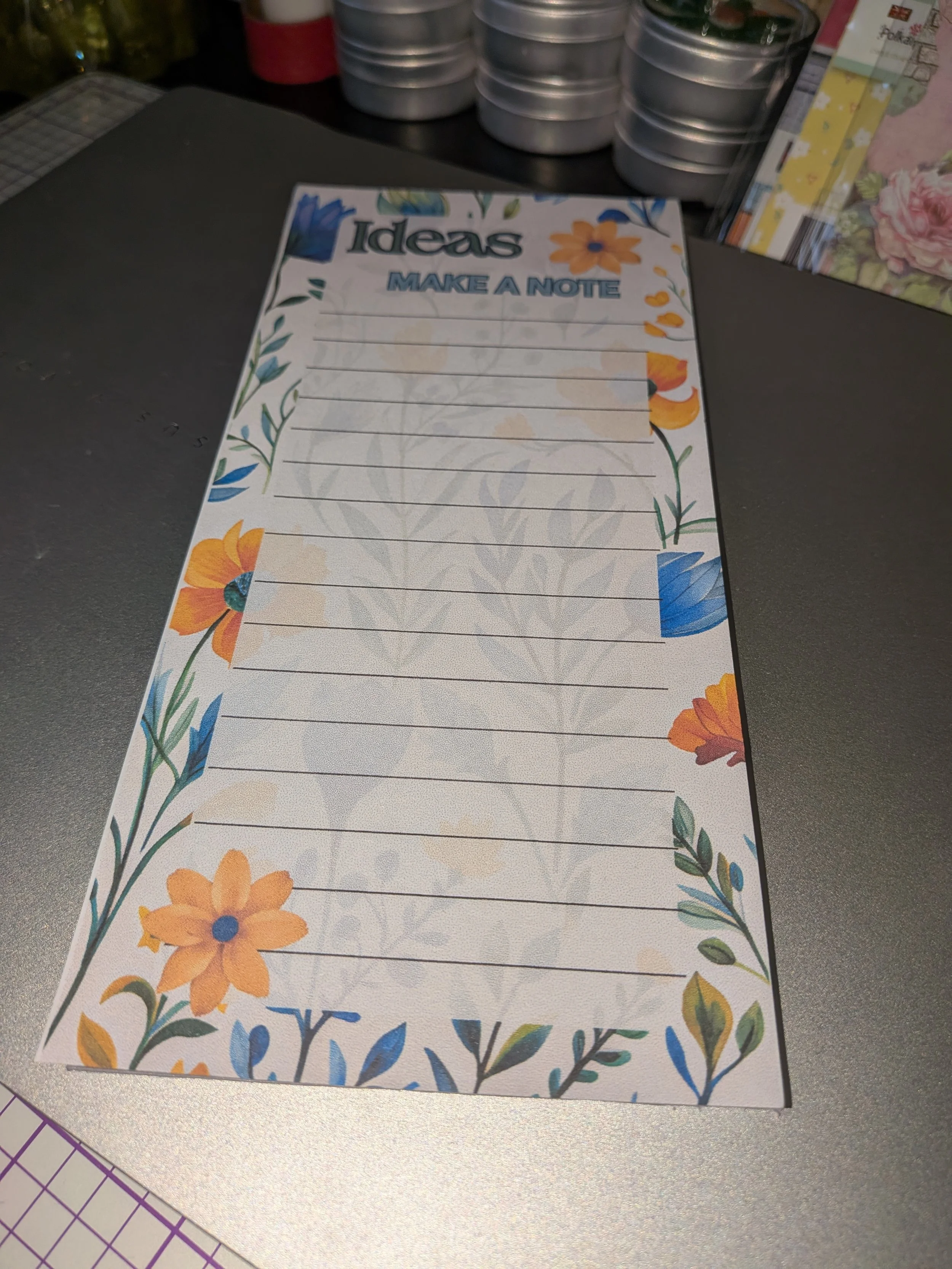 note pad ideas orange flowers slim.jpg