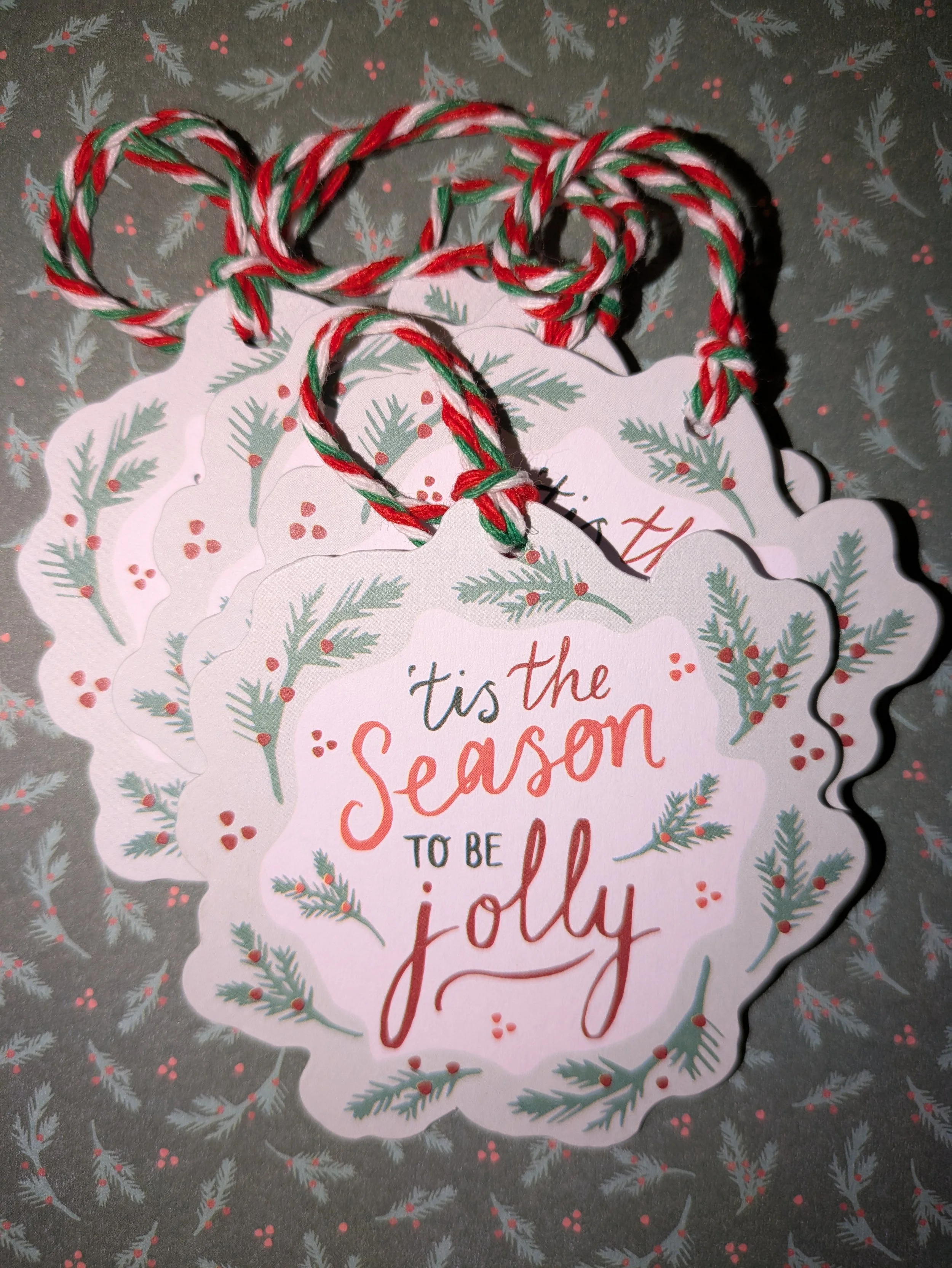Tis the season jolly gift tag set of 4 view.jpg