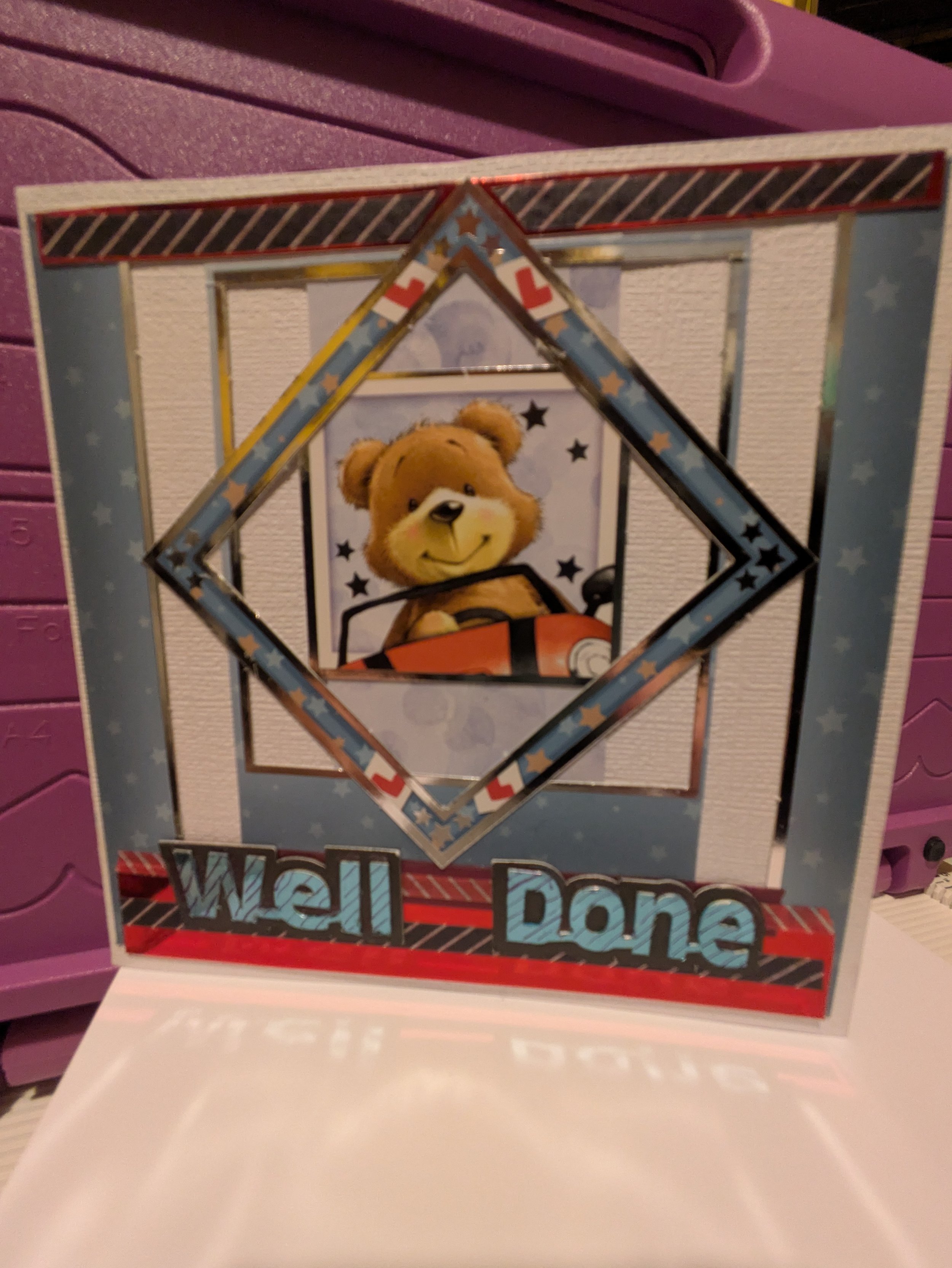 Well done bear car mirror effect.jpg