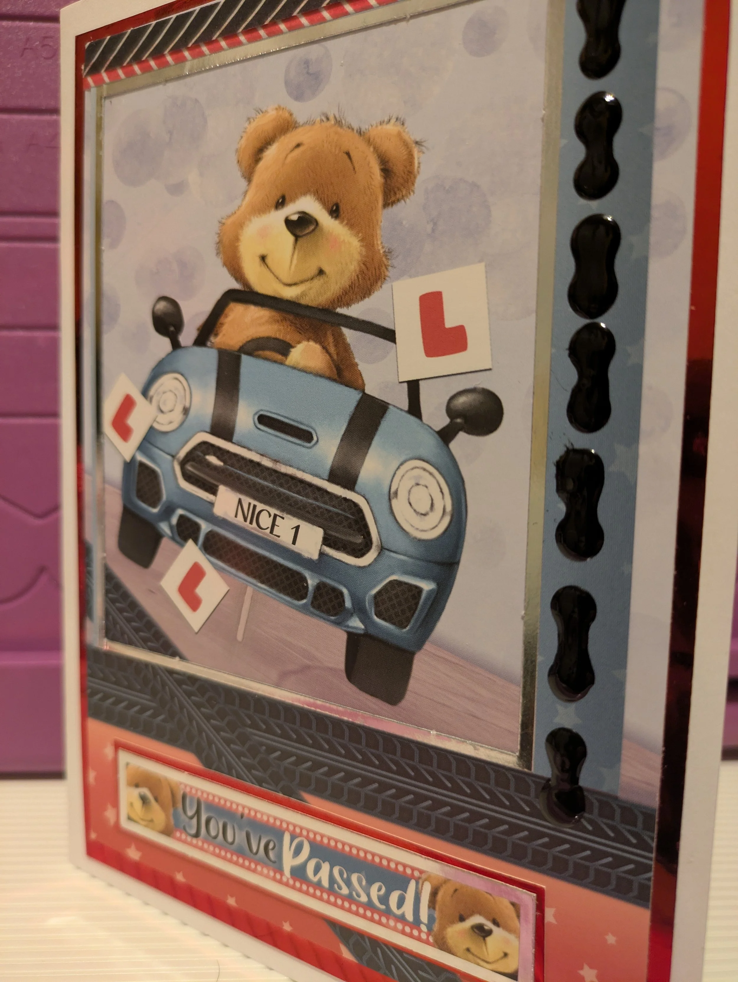 You Passed bear in car