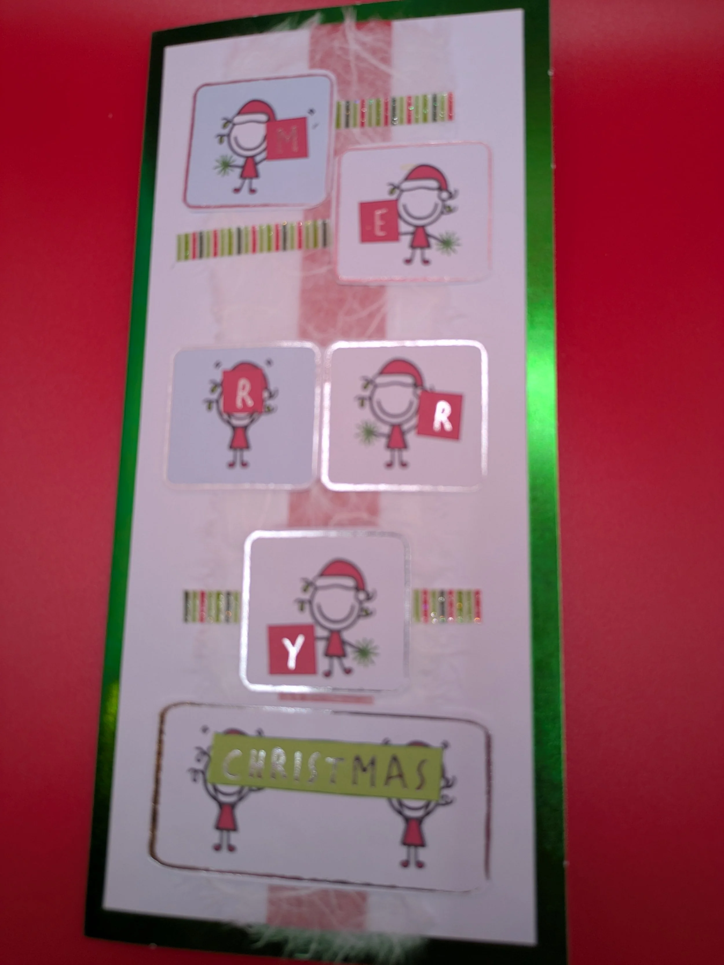 Happy Christmas cute green border.jpg
