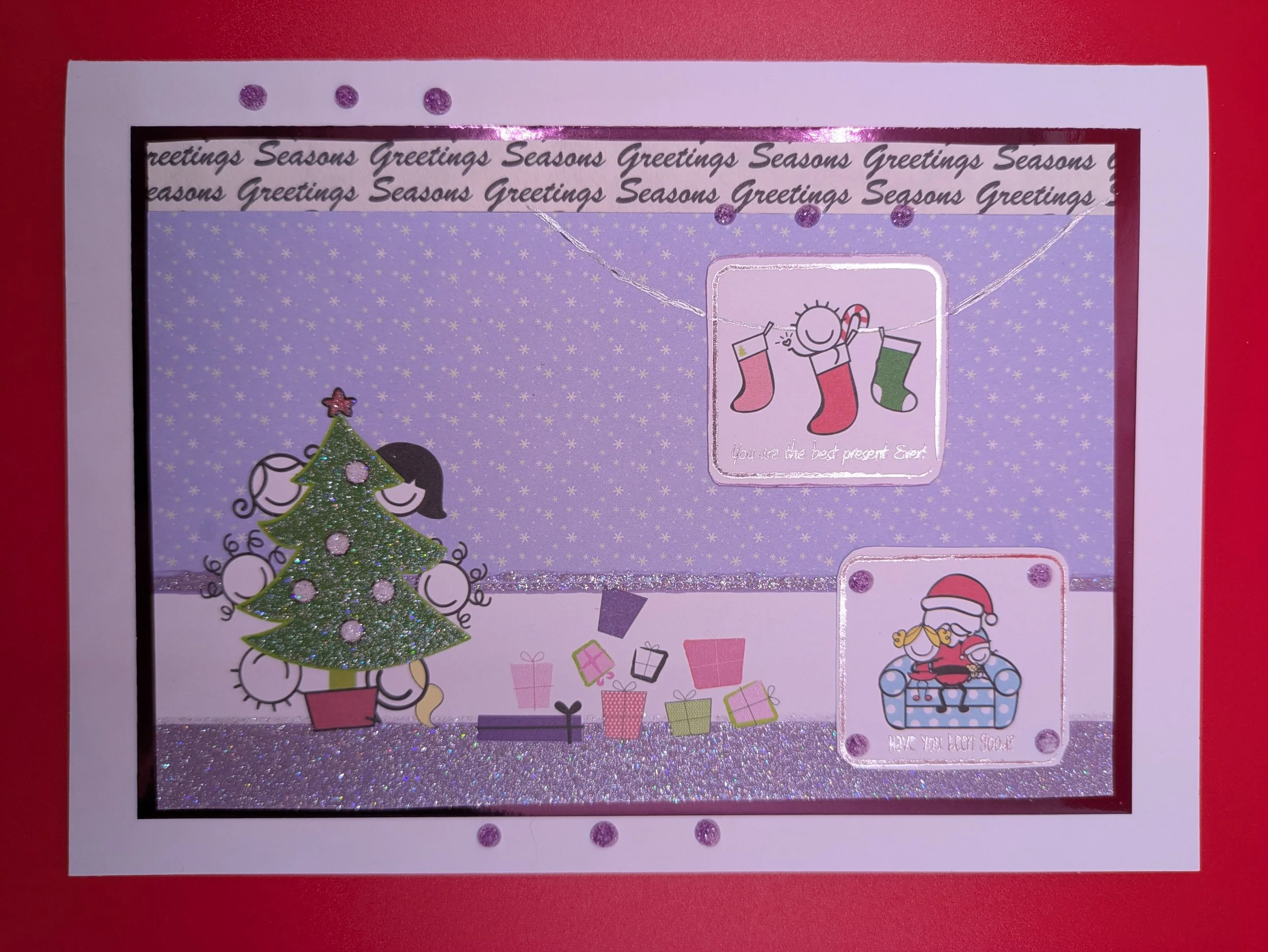 Christmas tree purple card. front(1).jpg