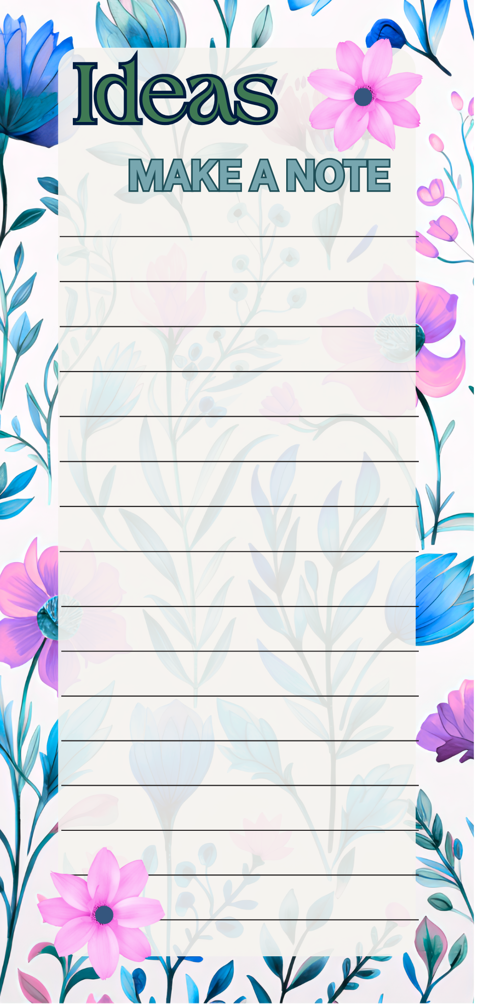 Make a note flower pink blue slim.png