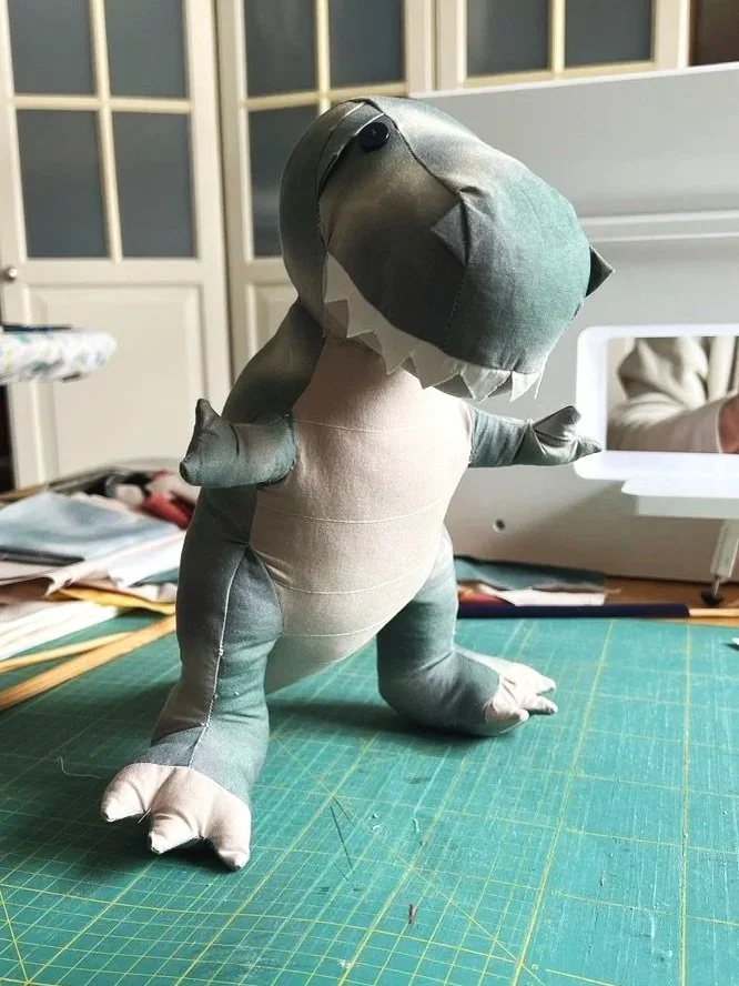 Nähprojekt Dino