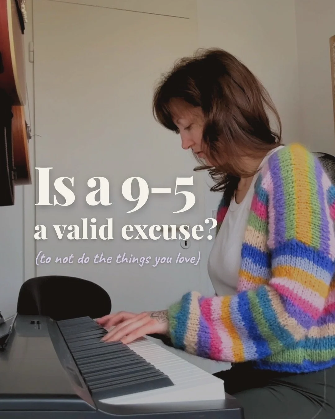 &bdquo;I don&rsquo;t have time.&ldquo;

It&rsquo;s the easiest excuse to say. But is it actually true?

When was the last time you said &bdquo;I don&rsquo;t have time for...&ldquo; about something you genuinely love to do?

I consider myself a creati