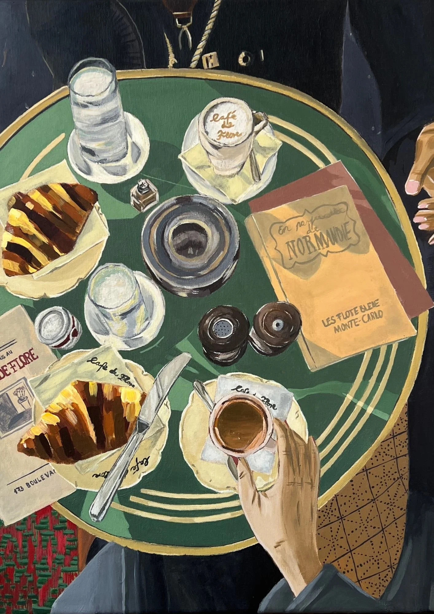 Petit déjeuner avec mes amis