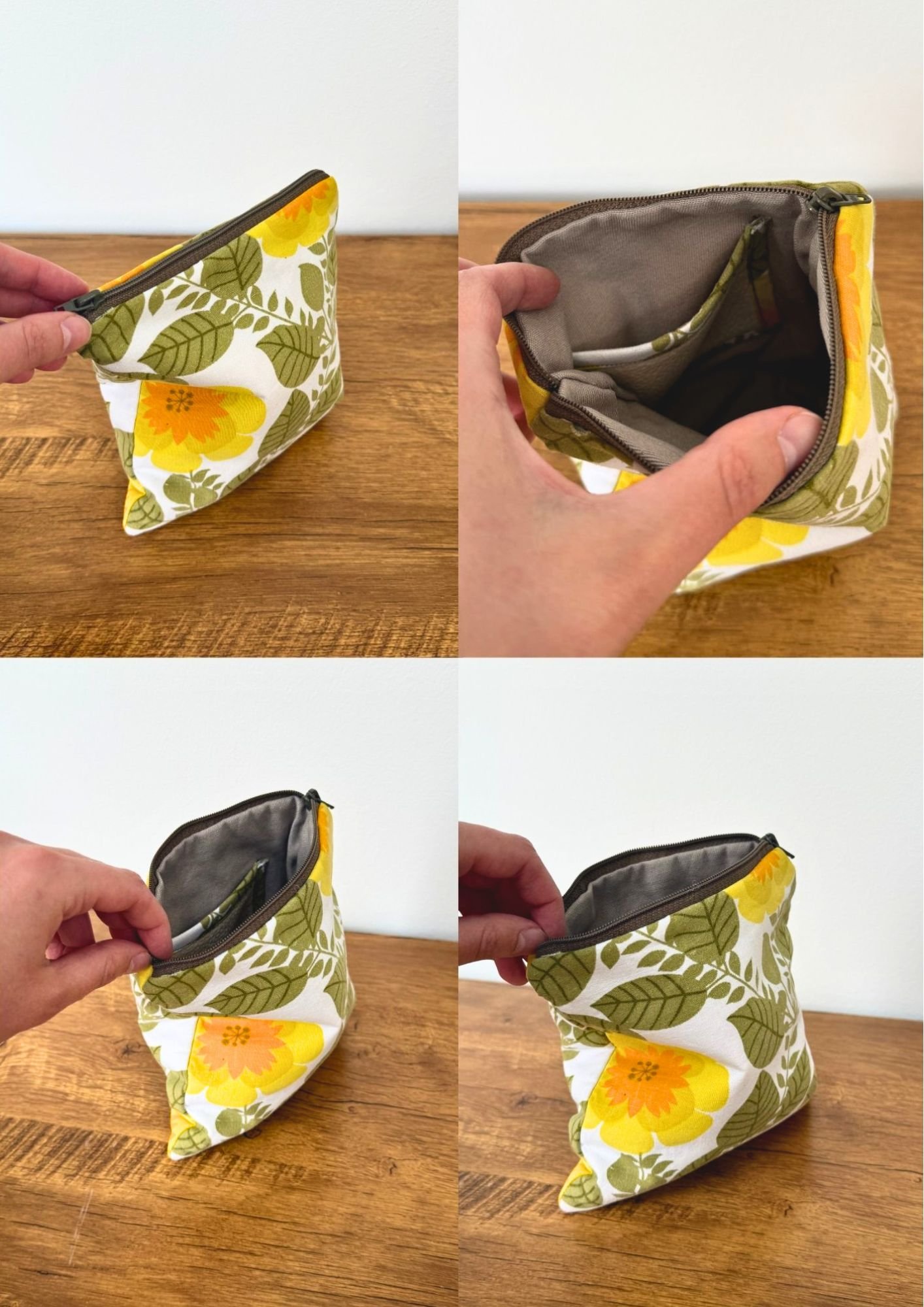 Nähprojekt - Small Zip Bag