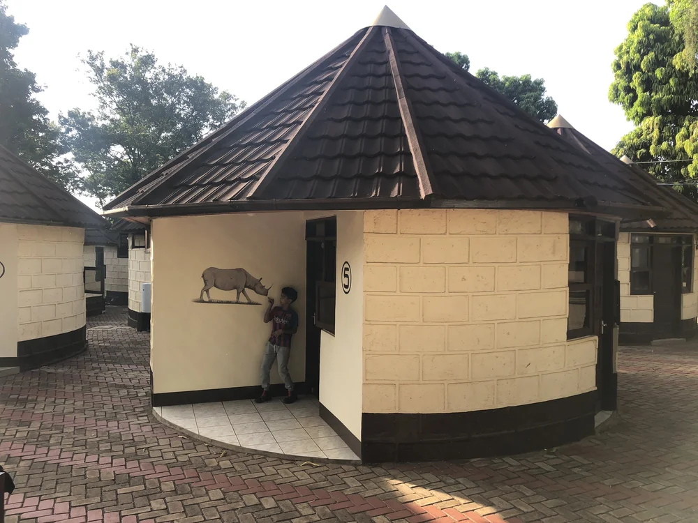 Our cottage at the hotel at Moshi