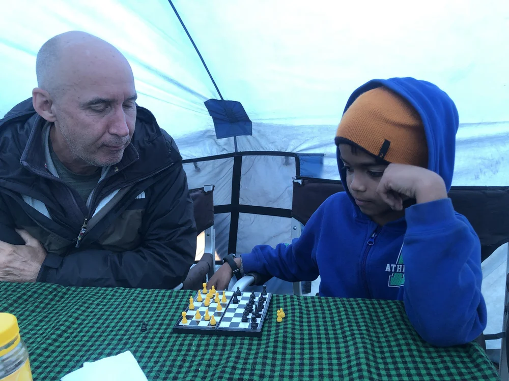 Param's chess session with Claude (58 and super fit)
