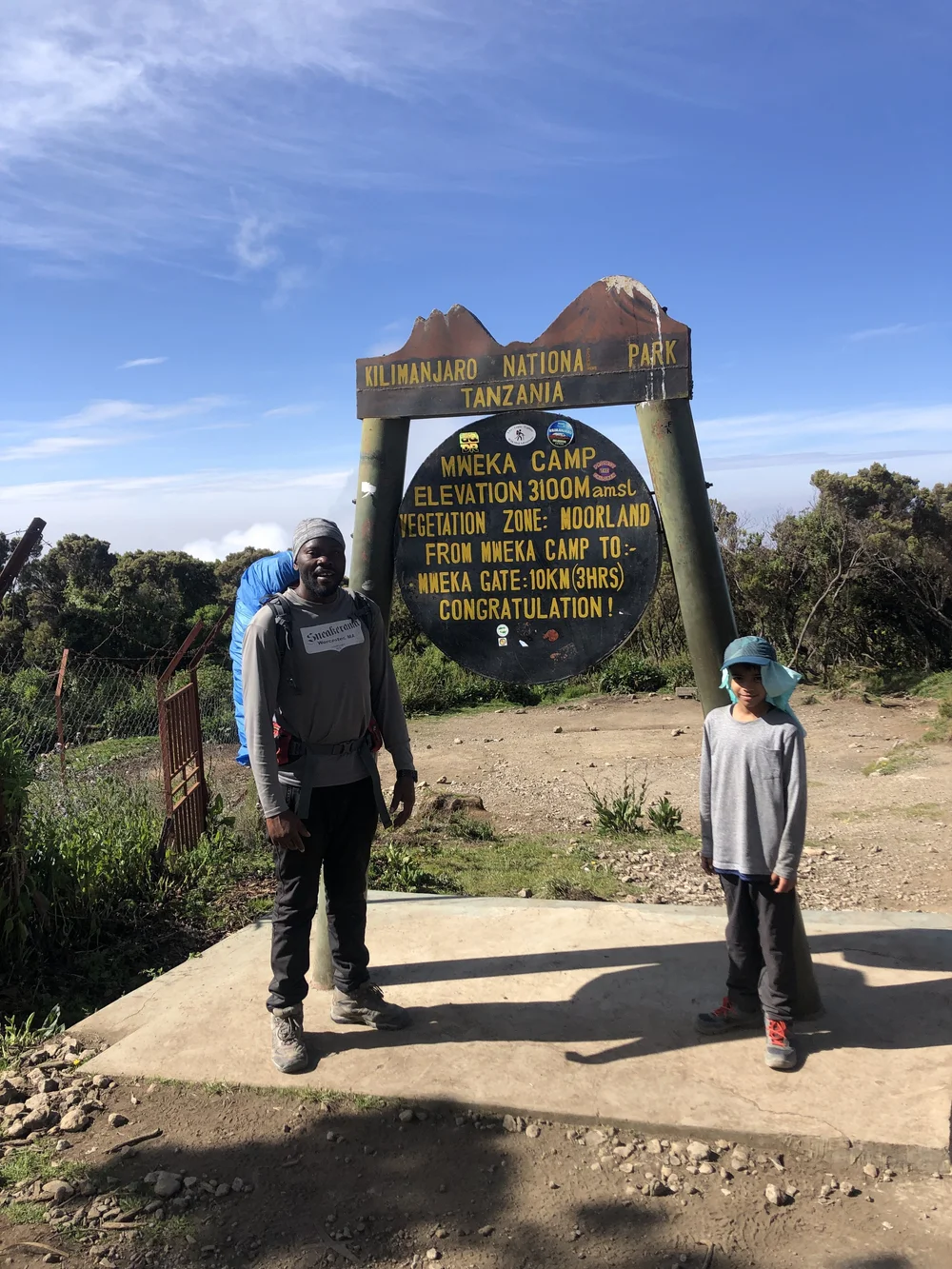 At Mweka Camp, 19th Feb 2023, 9:30AM