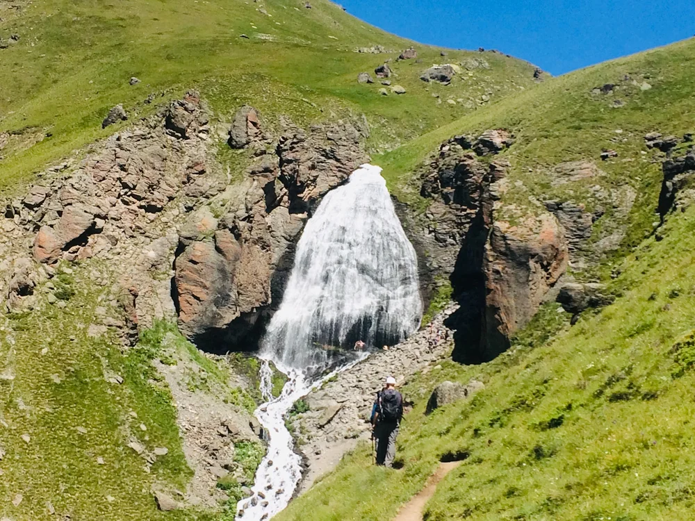 The Virgin's Hair waterfall