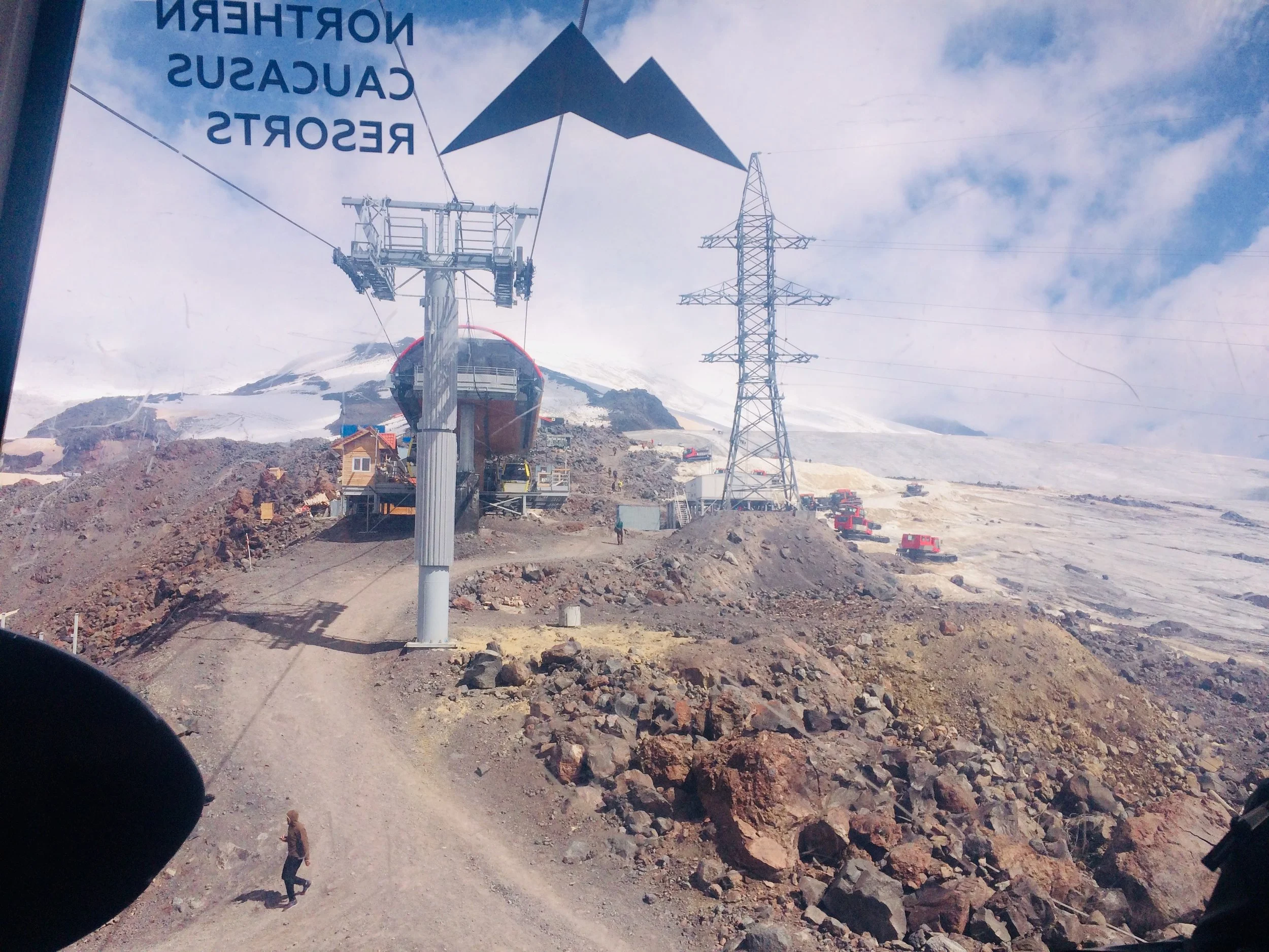 Approaching Mir station