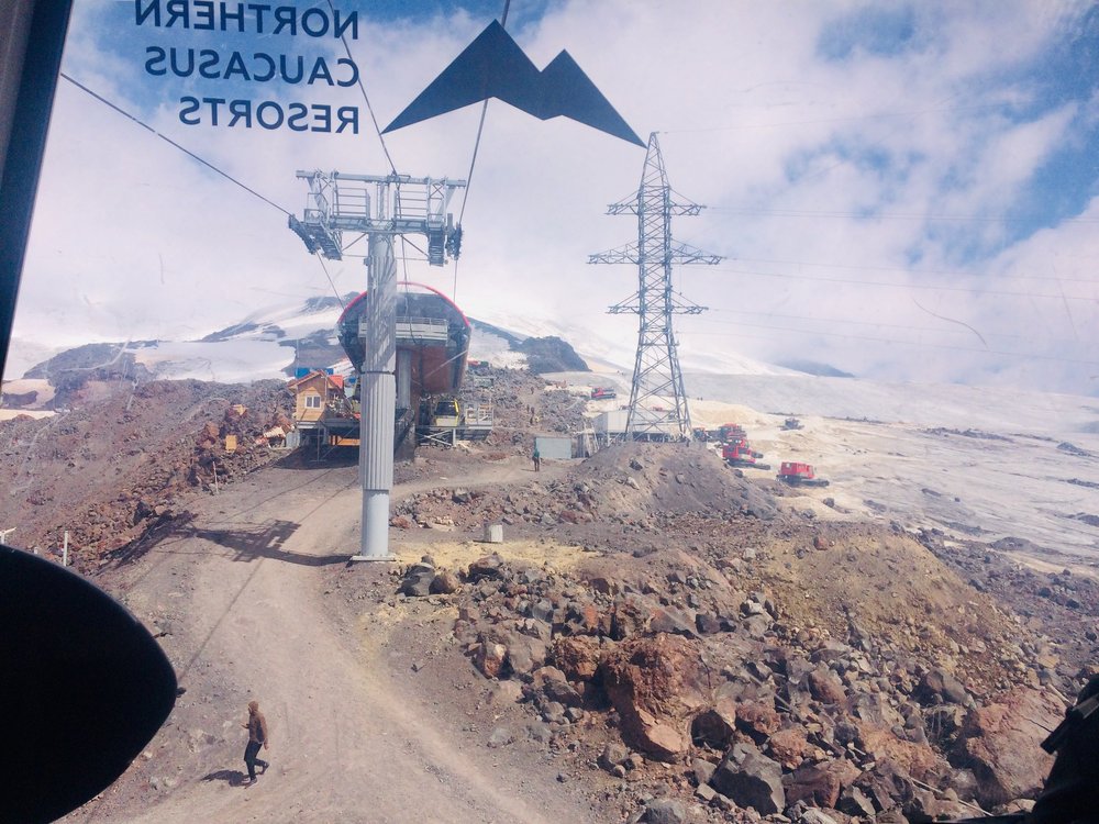 Approaching Mir station