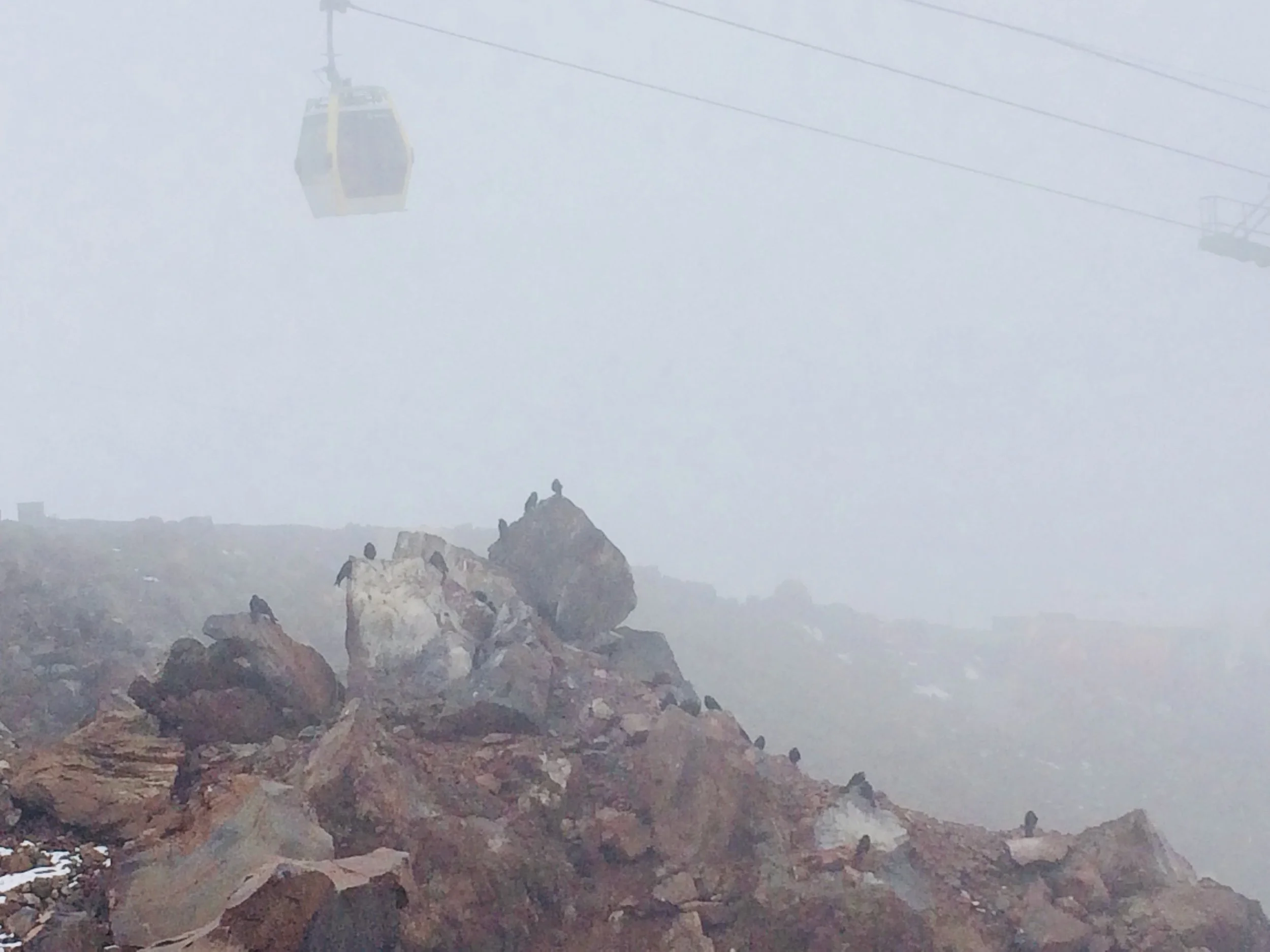 Weather further deteriorated after we came back from Pashtukov rocks