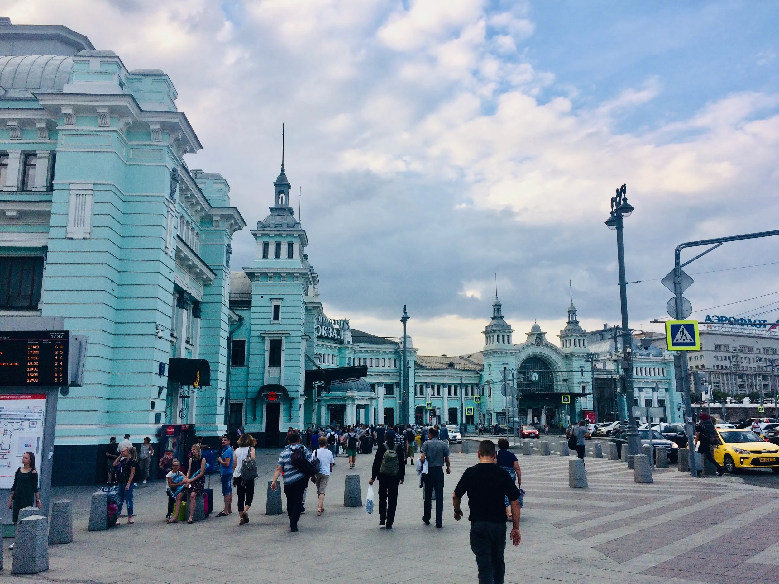 Moscow (Belorussky) train station