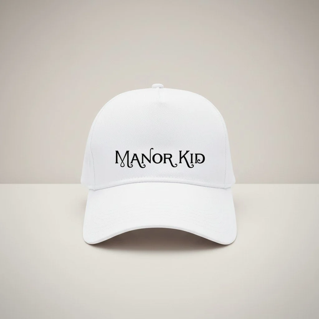 White Dad Hat - Geneva Manor