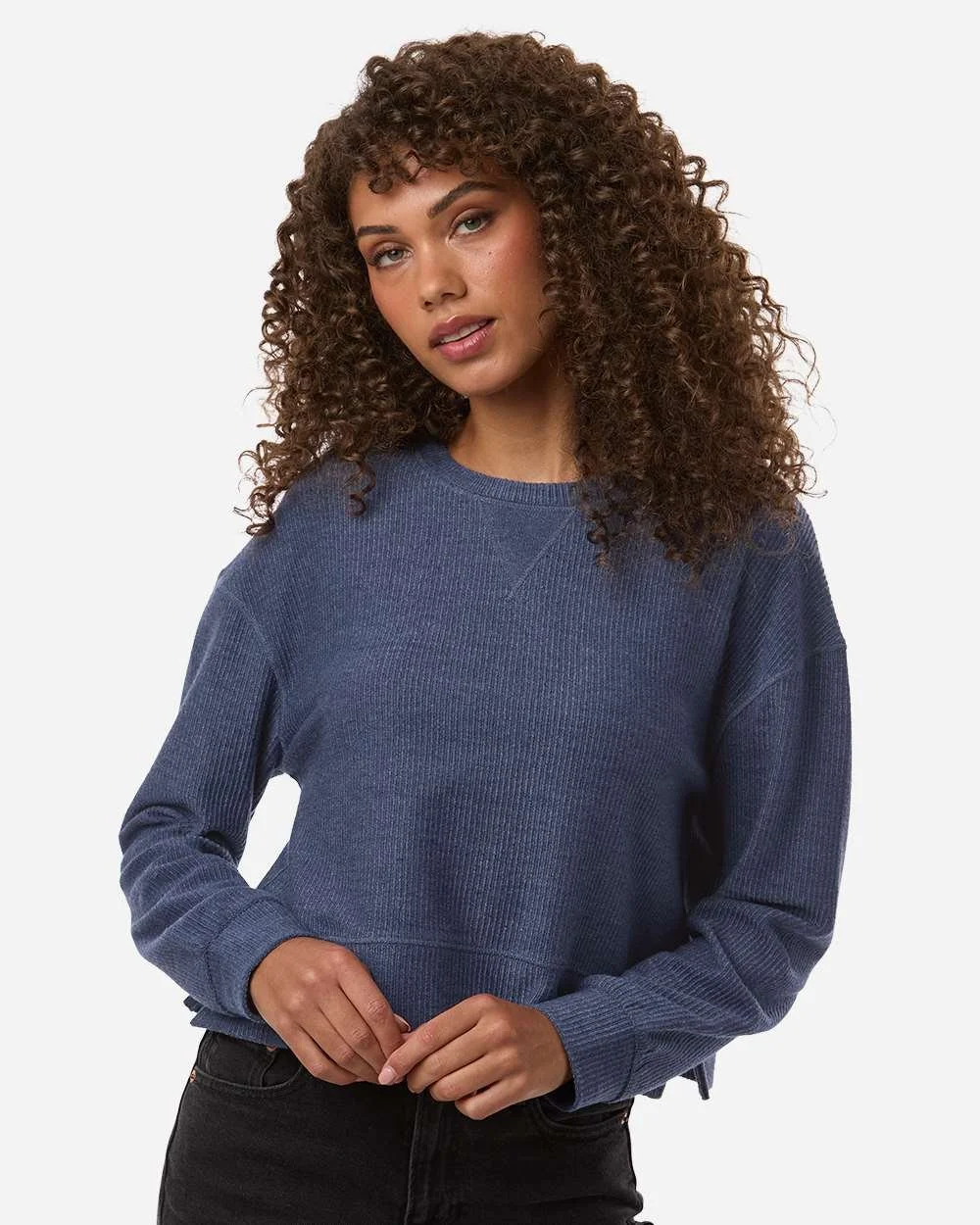 Cropped Crew Sweatshirt -- Geneva Manor