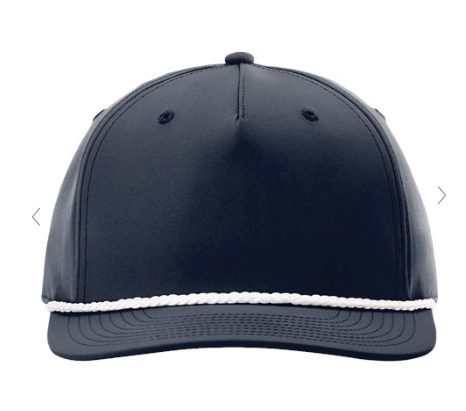 Richardson 258 5-Panel Classic Navy w/White Rope or White w/ Navy Rope - Geneva Manor Est. 1926